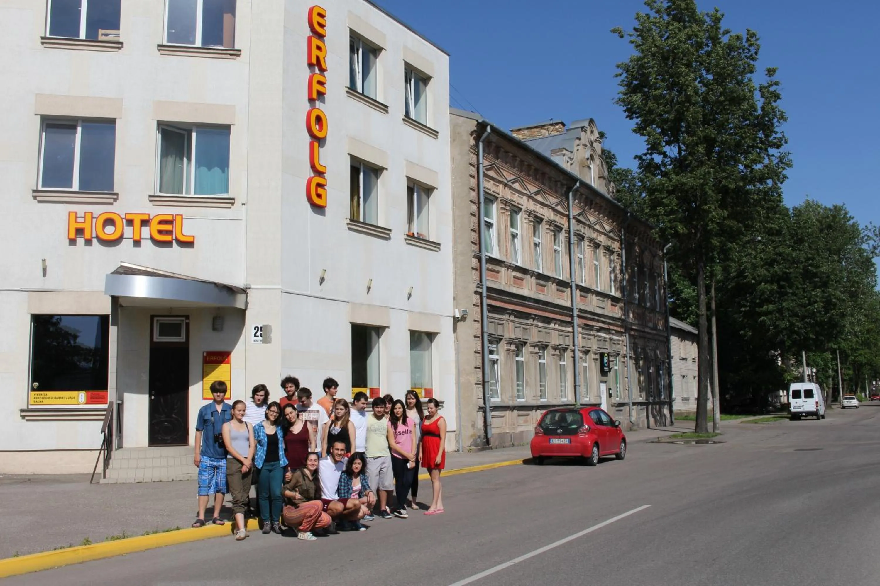 Facade/entrance in Hotel Erfolg