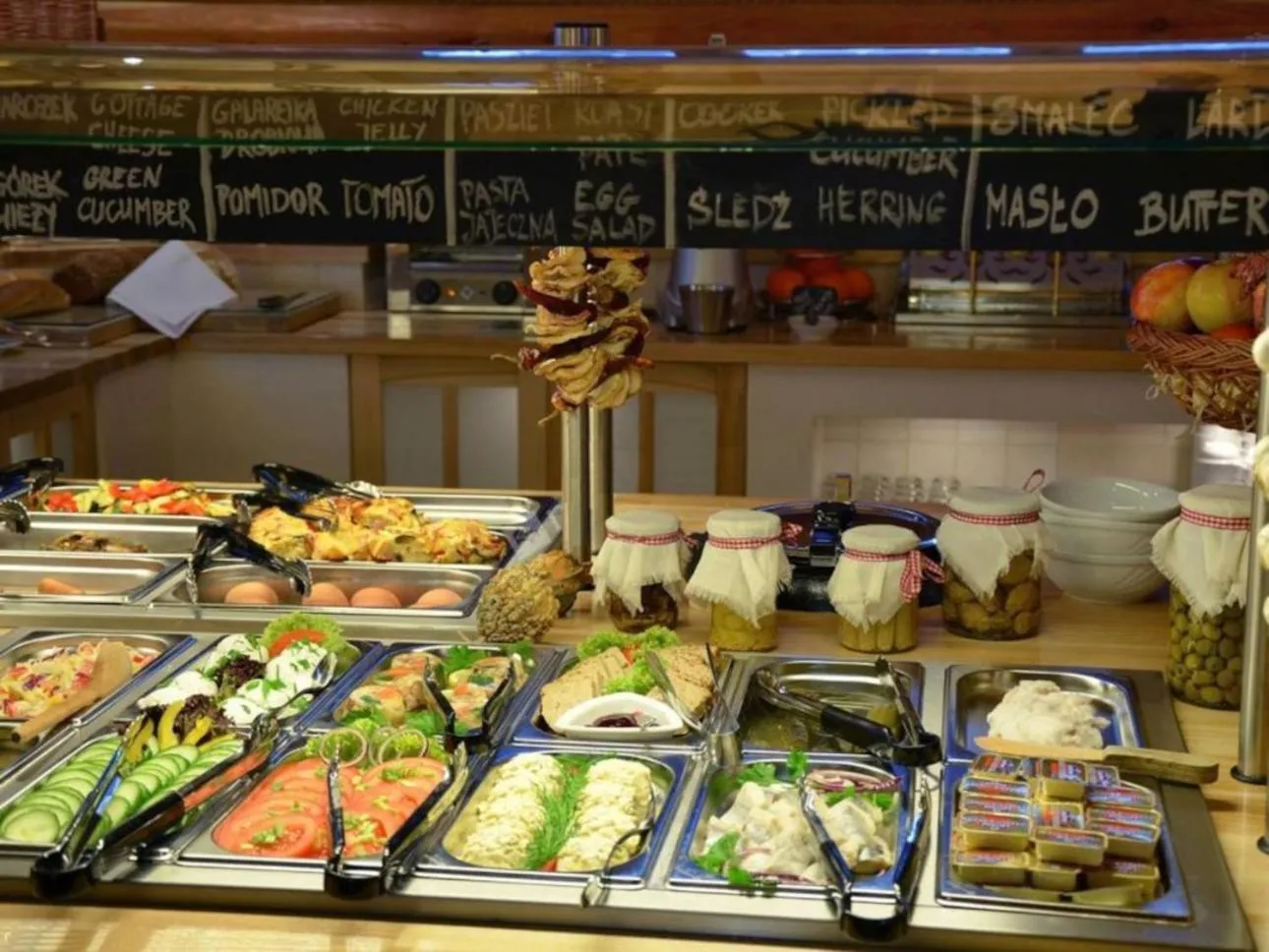 Buffet breakfast in Hotel Bambi Boutique