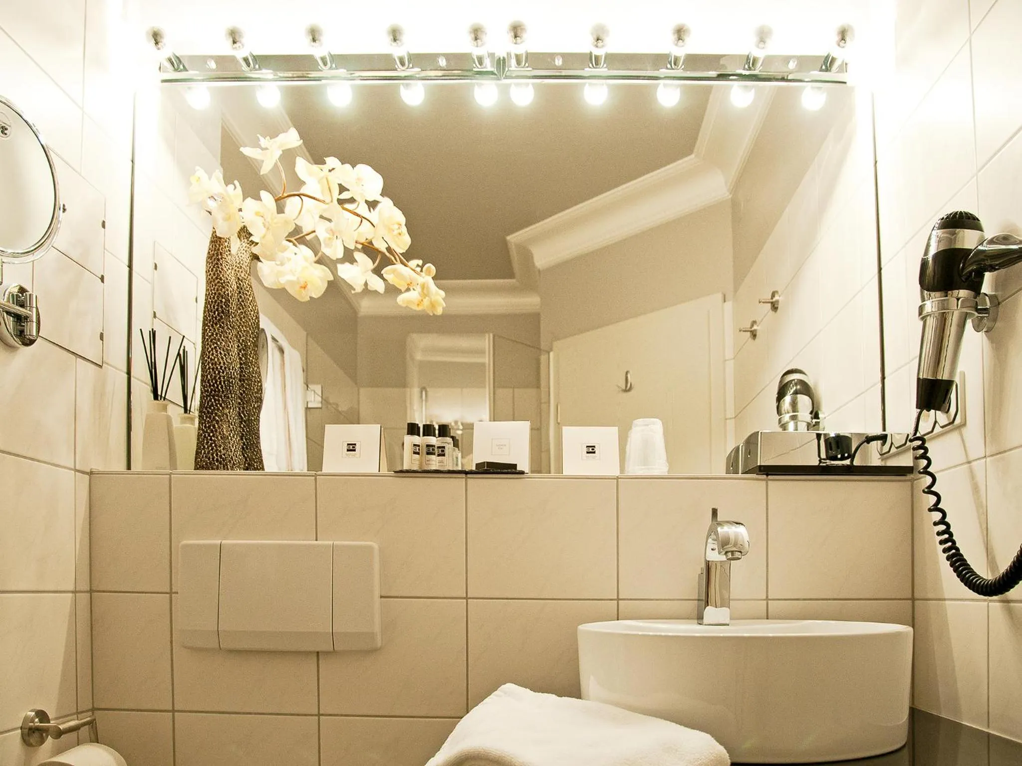 Bathroom in Amethyst Hotel Garni Lüneburg Inklusive Parkplatz