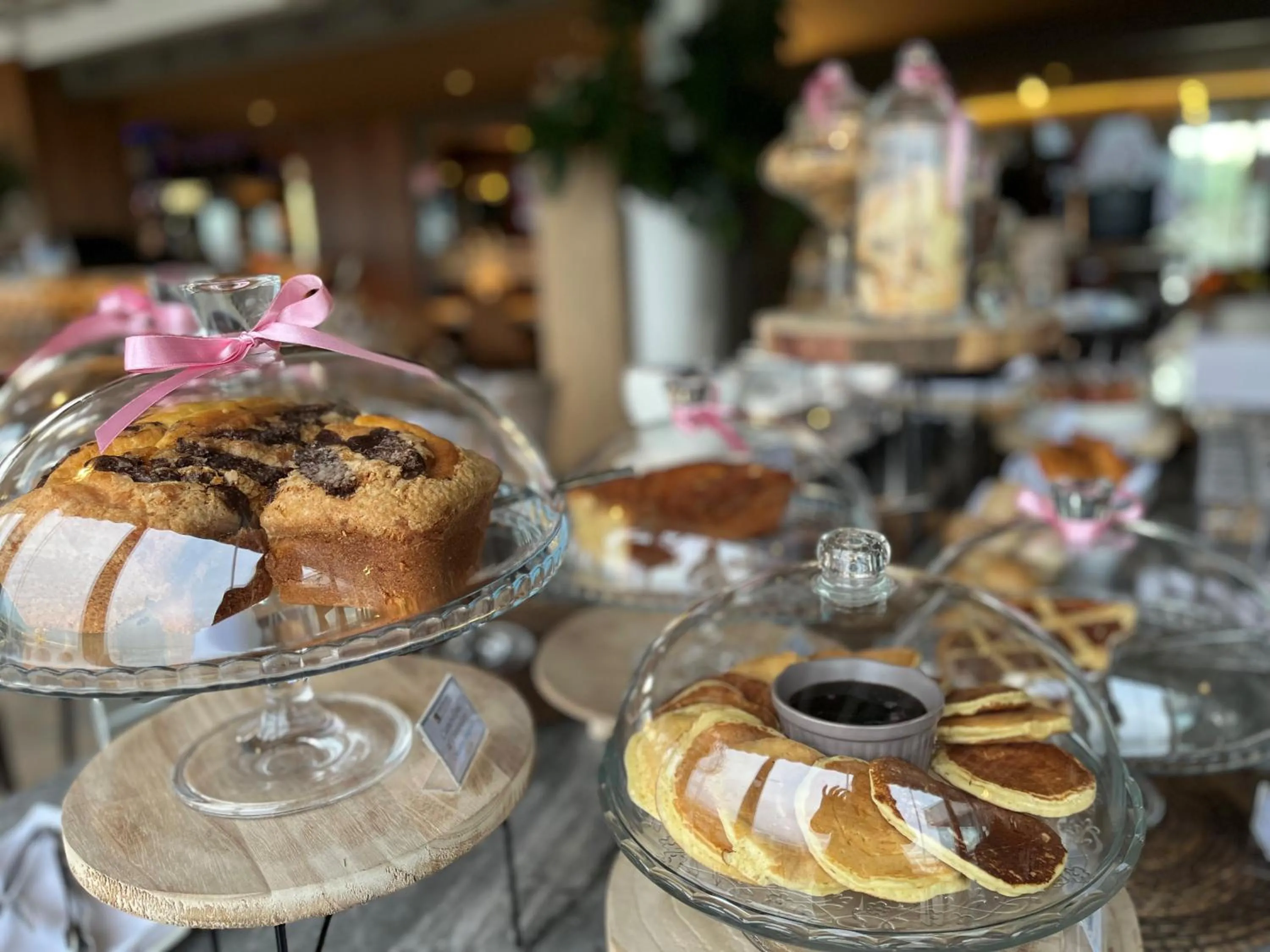 Buffet breakfast in Il Fogliano Hotel New Life