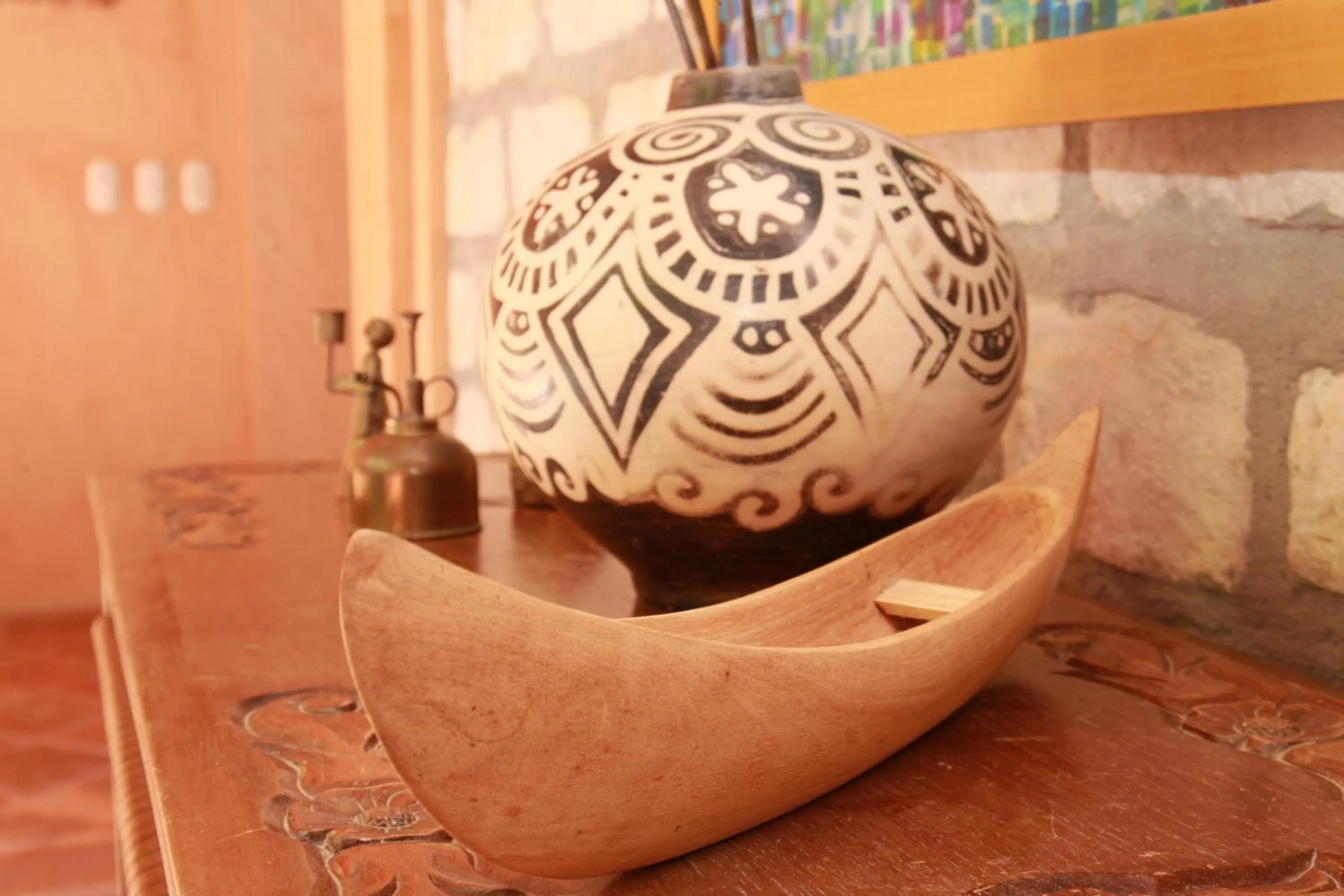 Decorative detail in La Villa de Soledad