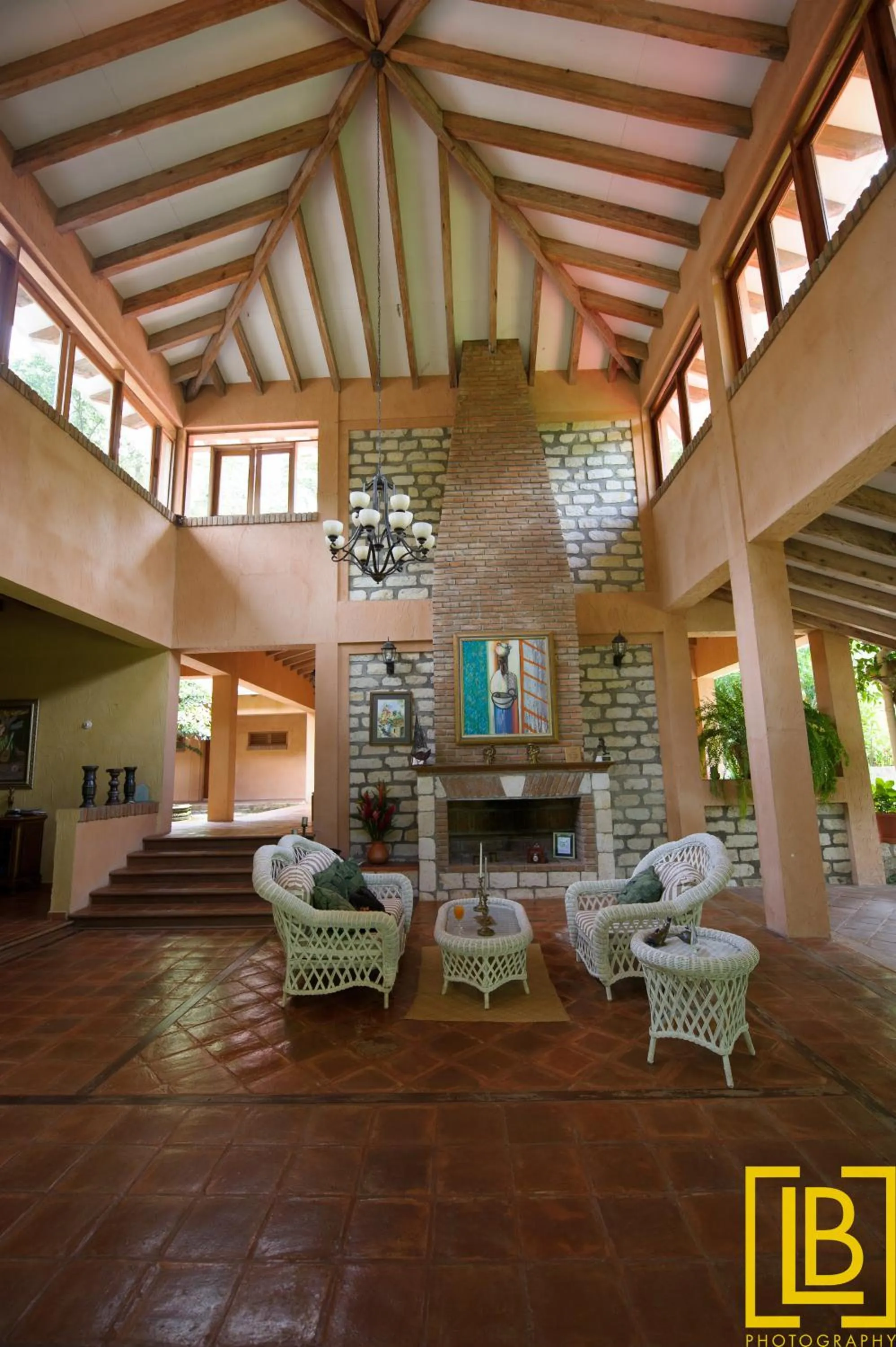 Lobby or reception in La Villa de Soledad