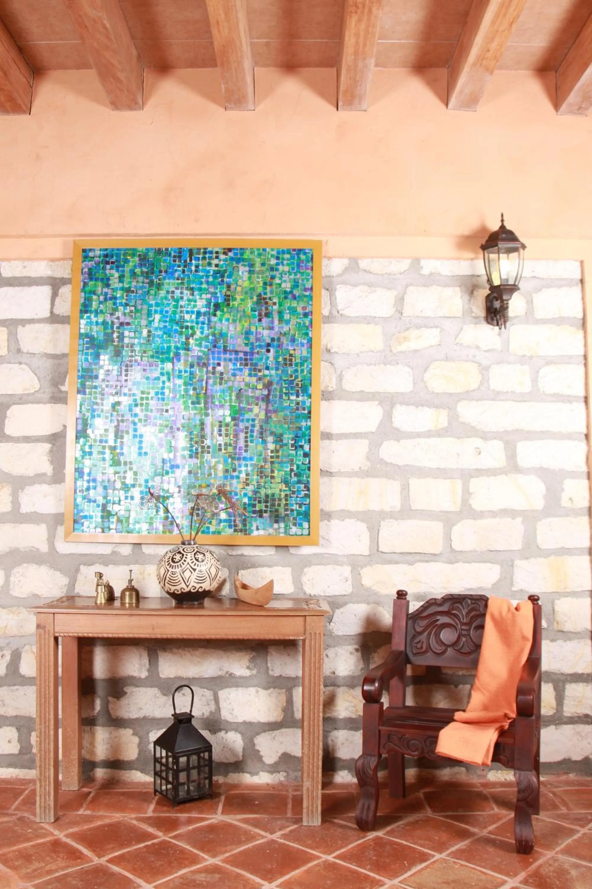 Decorative detail in La Villa de Soledad