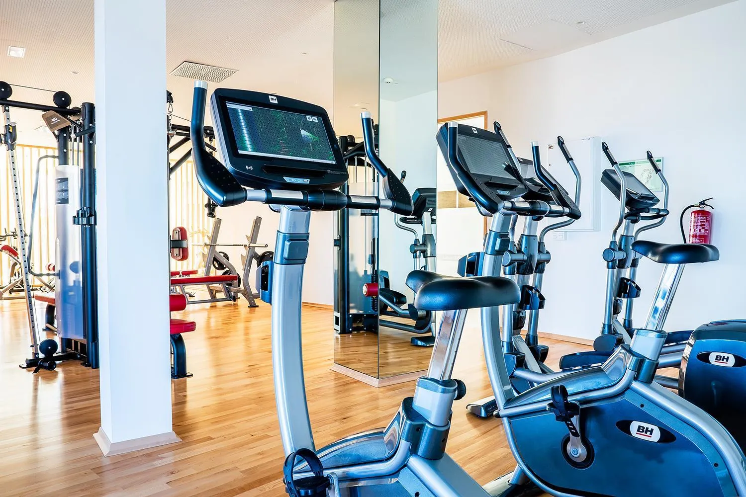 Fitness centre/facilities in Hotel Lava Beach