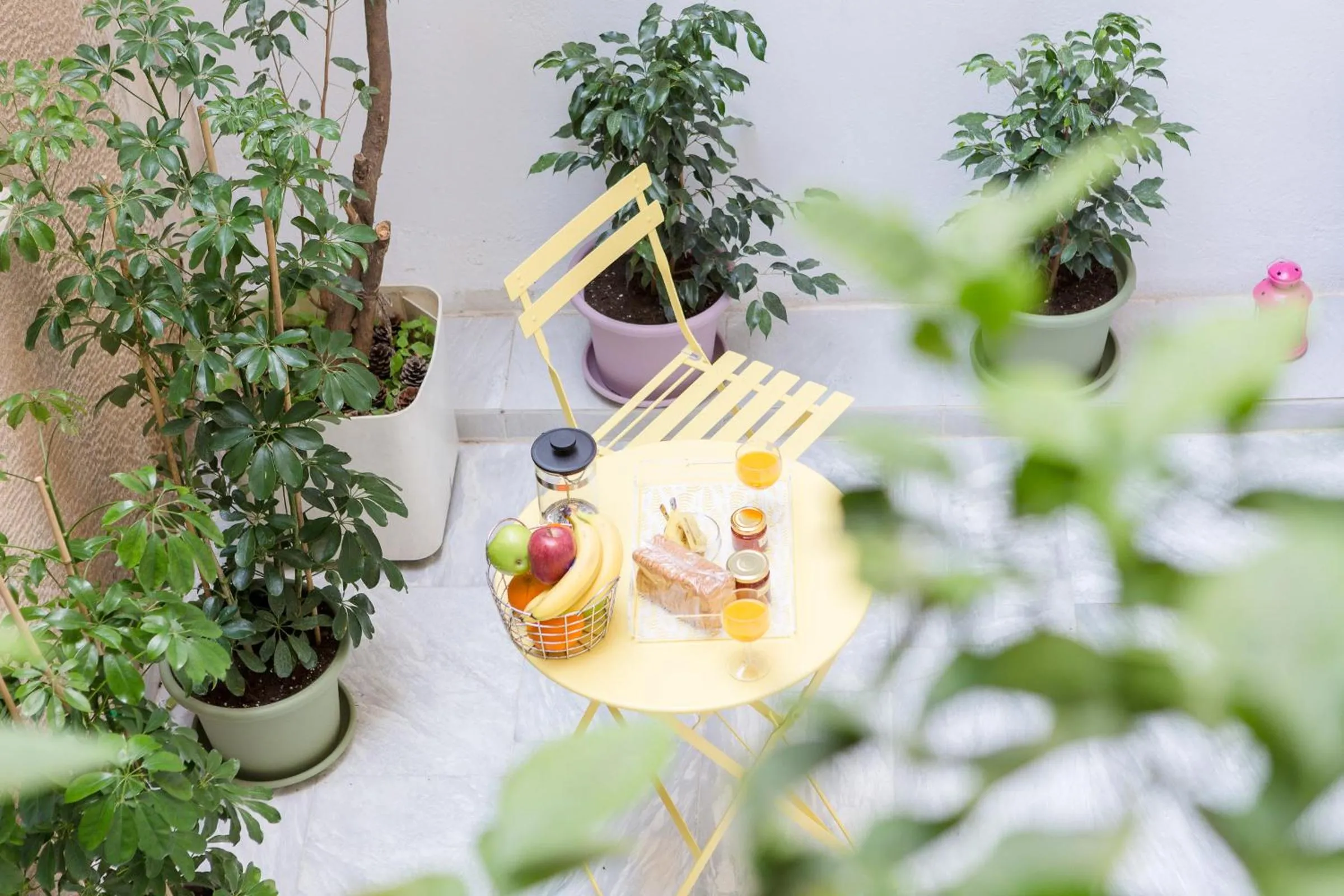 Grandma's Chic & Bright Athenian home with a Patio