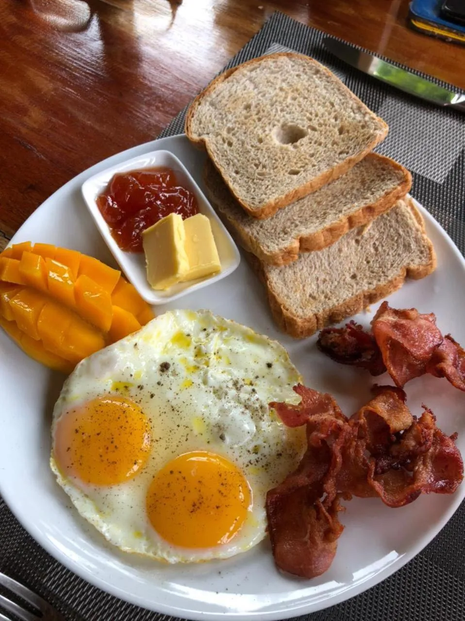 Breakfast in Hotel Oasis Port Barton