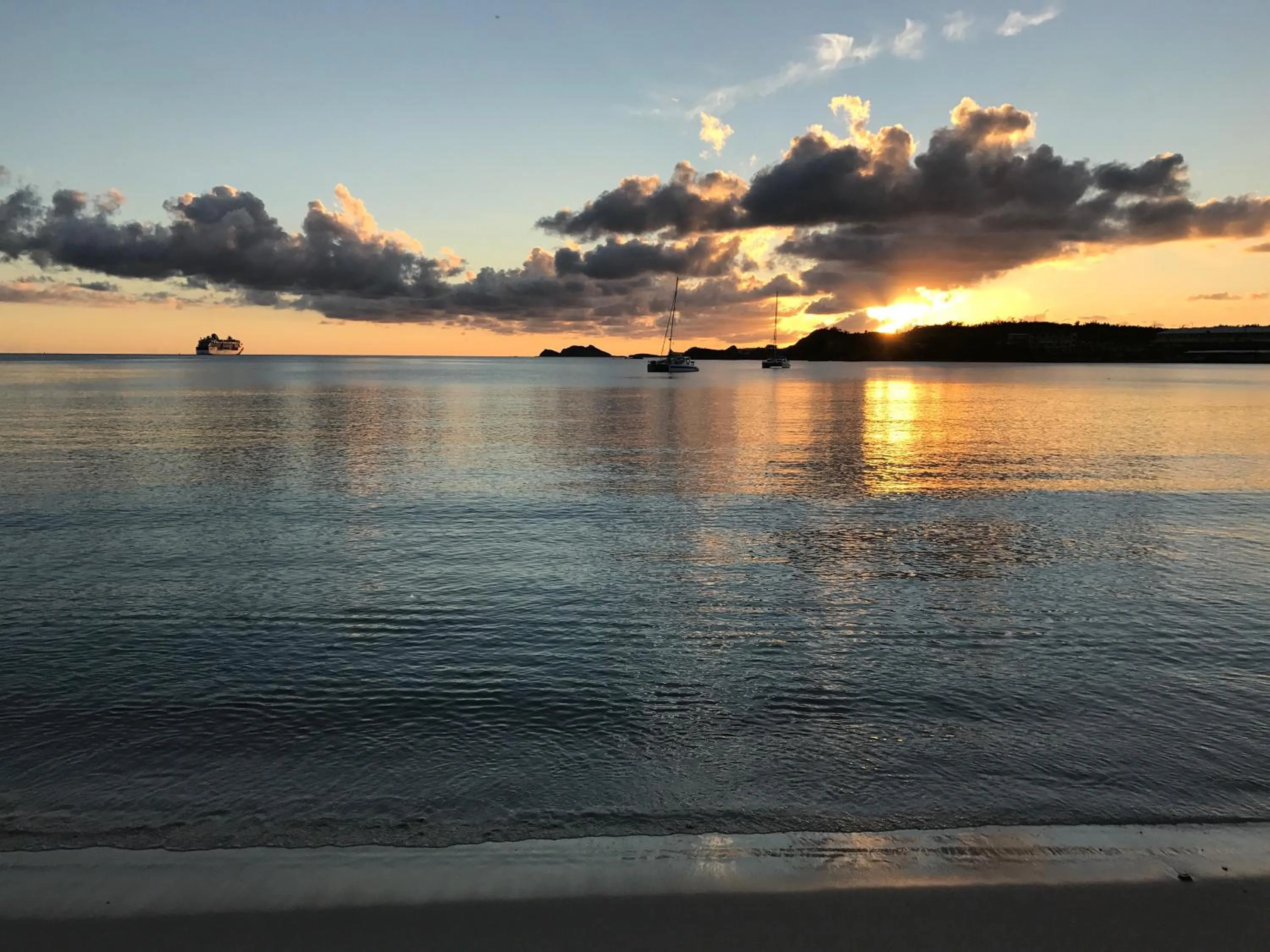 Beach in Emerald Beach Resort
