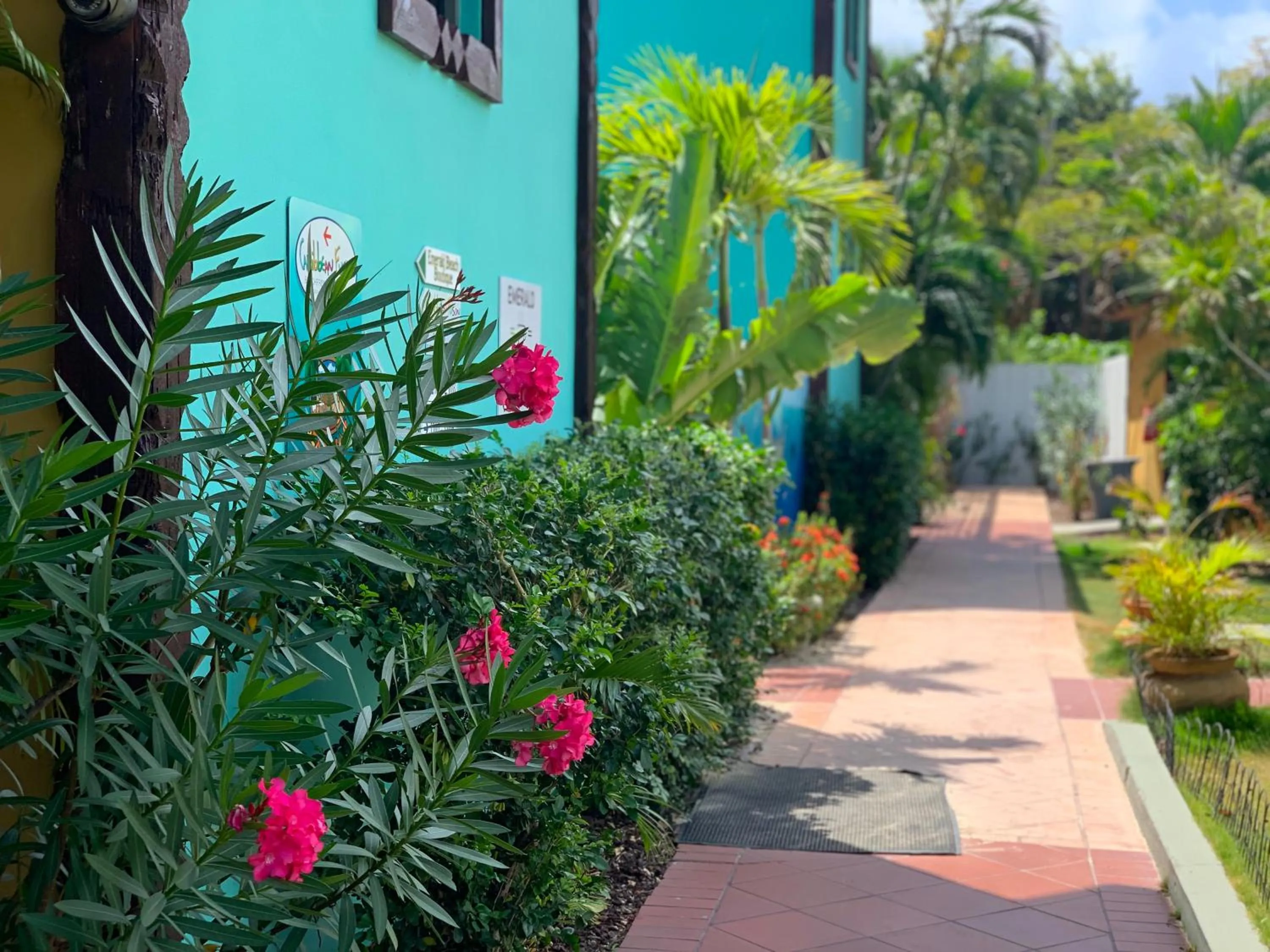 Garden in Emerald Beach Resort