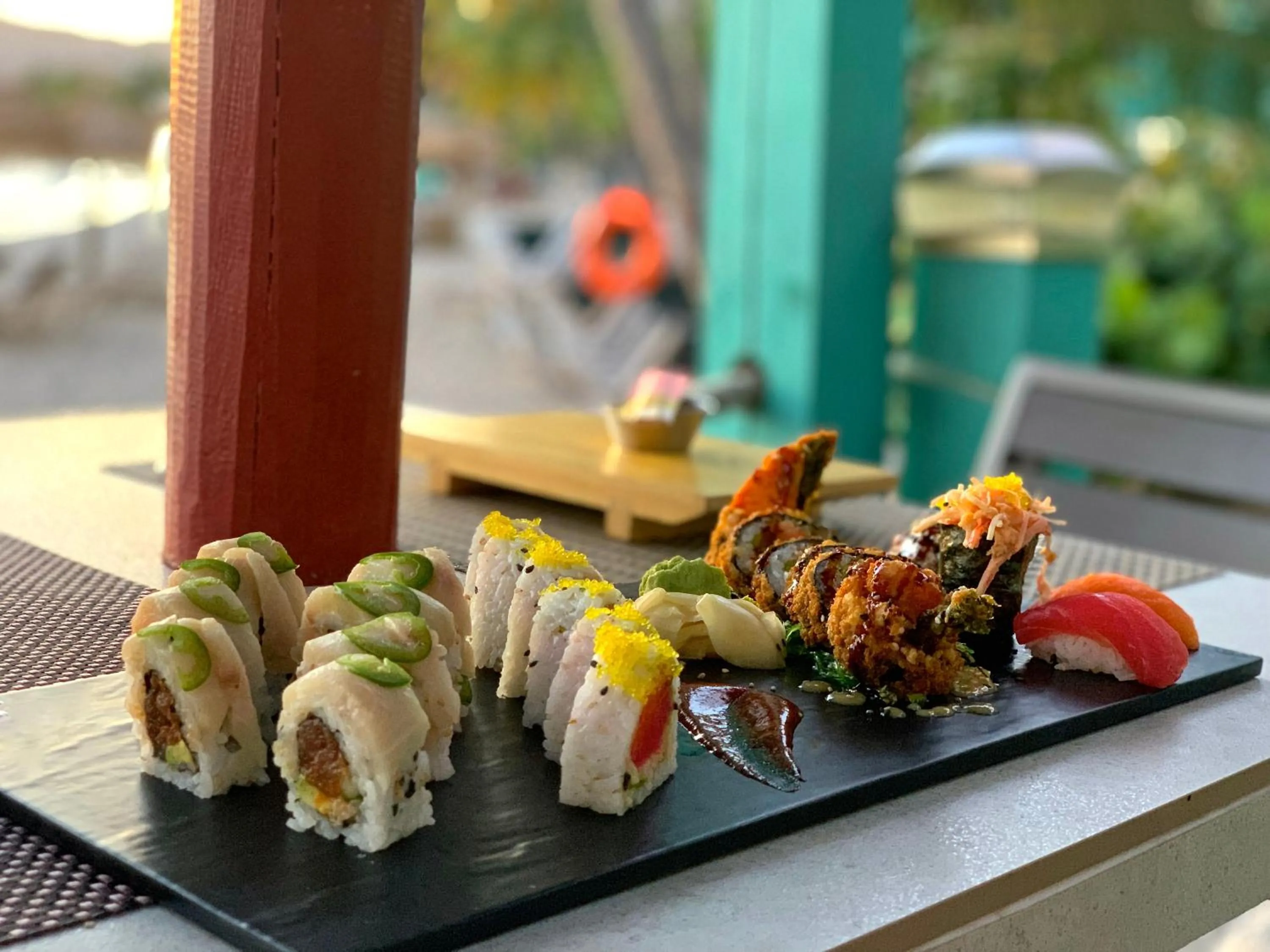 Food close-up in Emerald Beach Resort