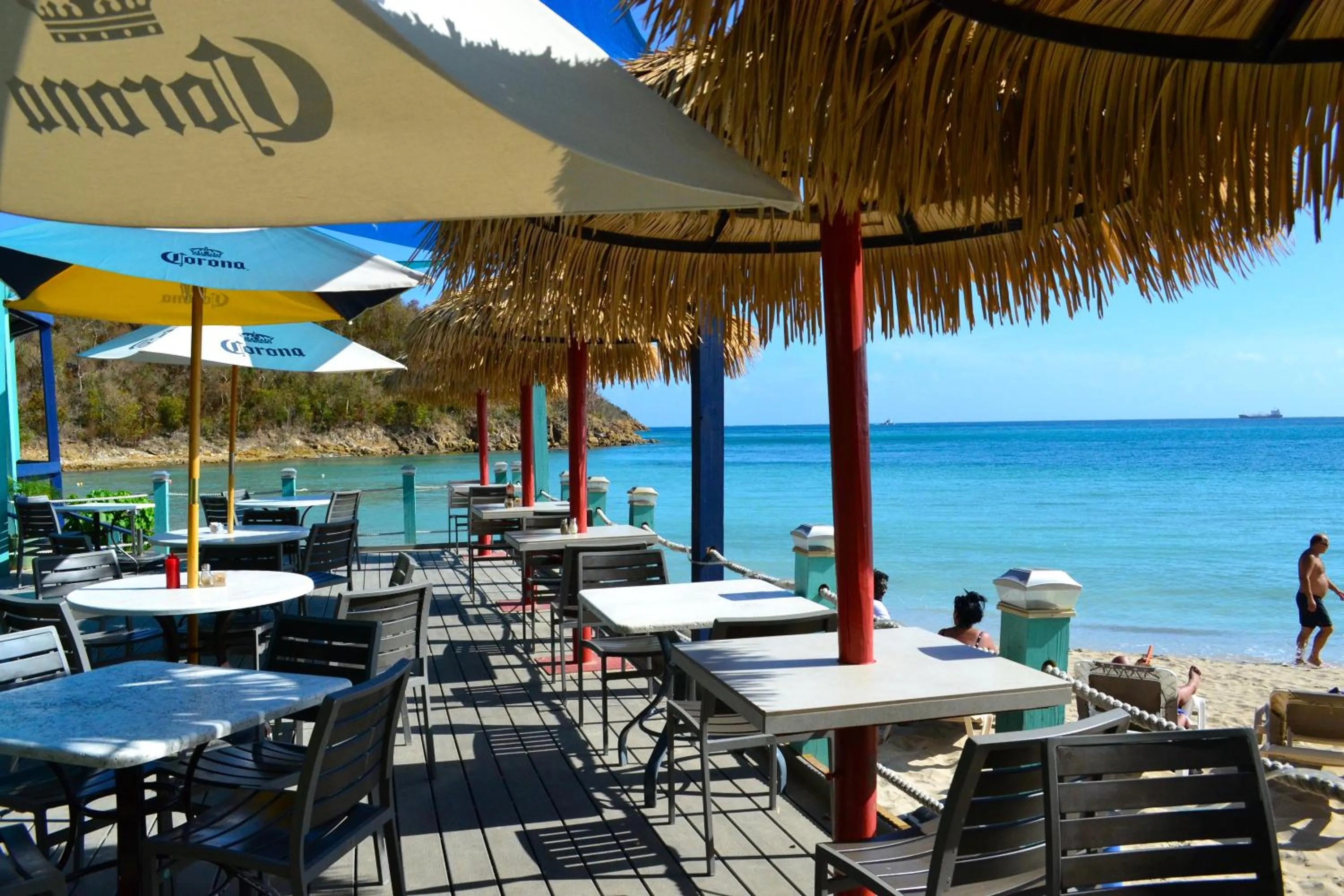Patio in Emerald Beach Resort