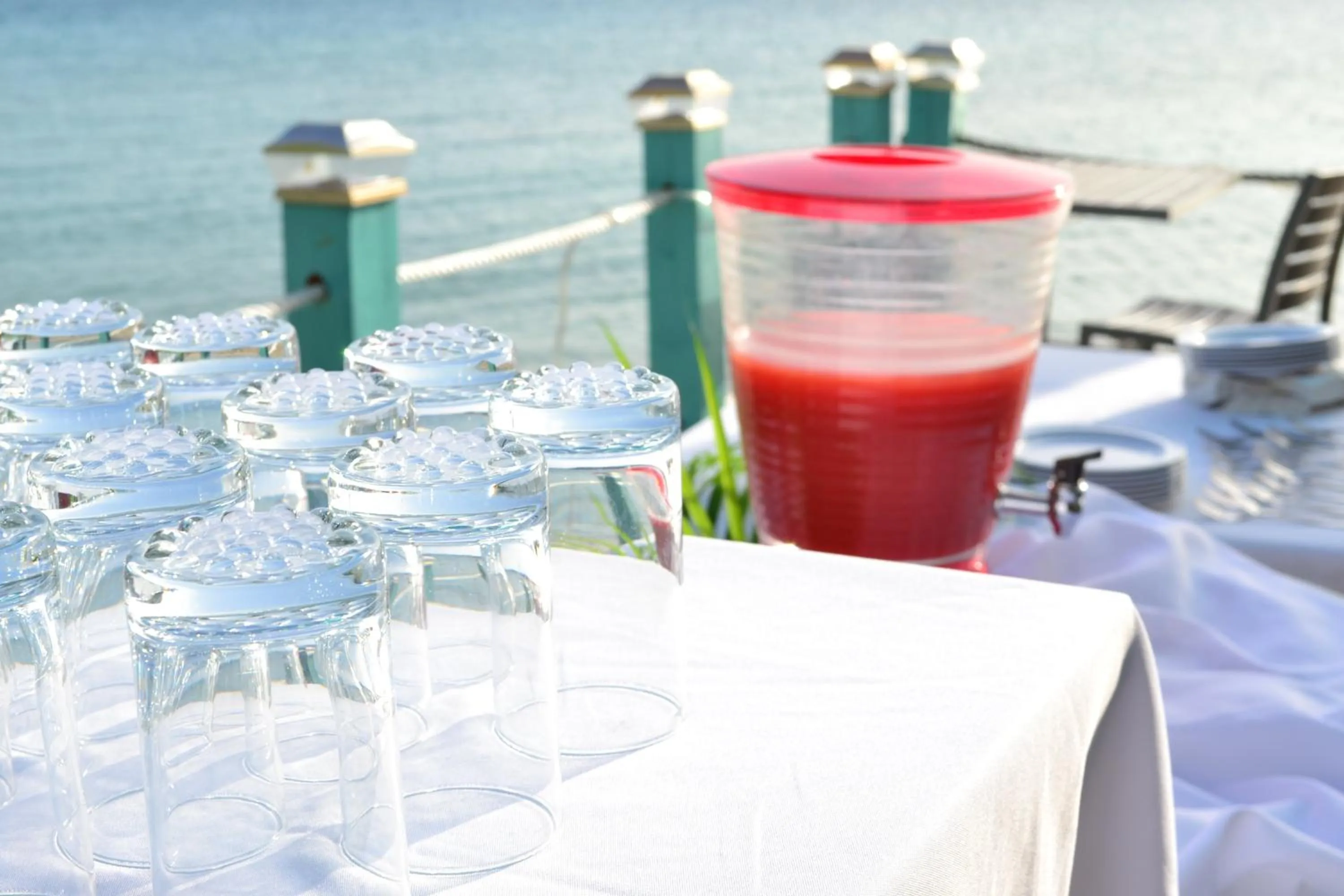 Patio in Emerald Beach Resort