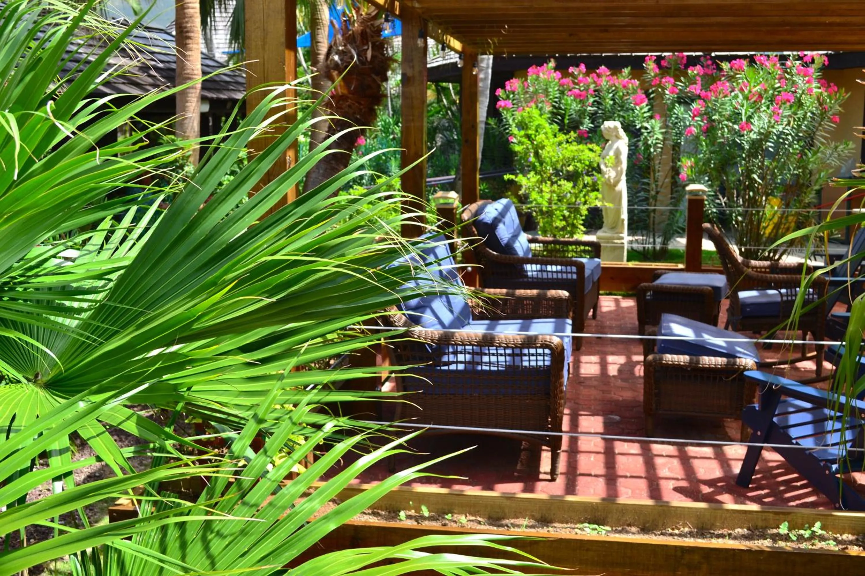 Patio in Emerald Beach Resort