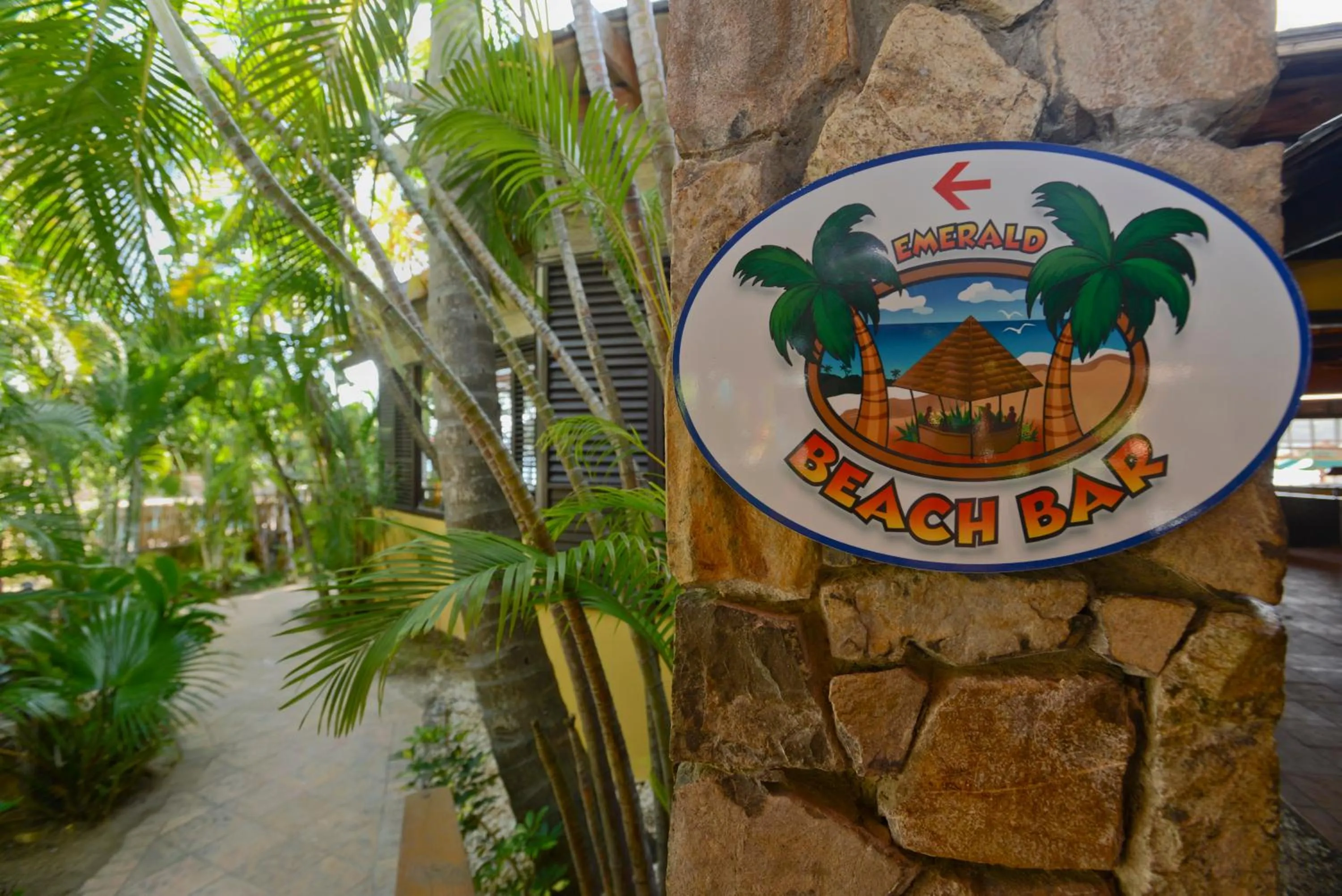 Property logo or sign in Emerald Beach Resort