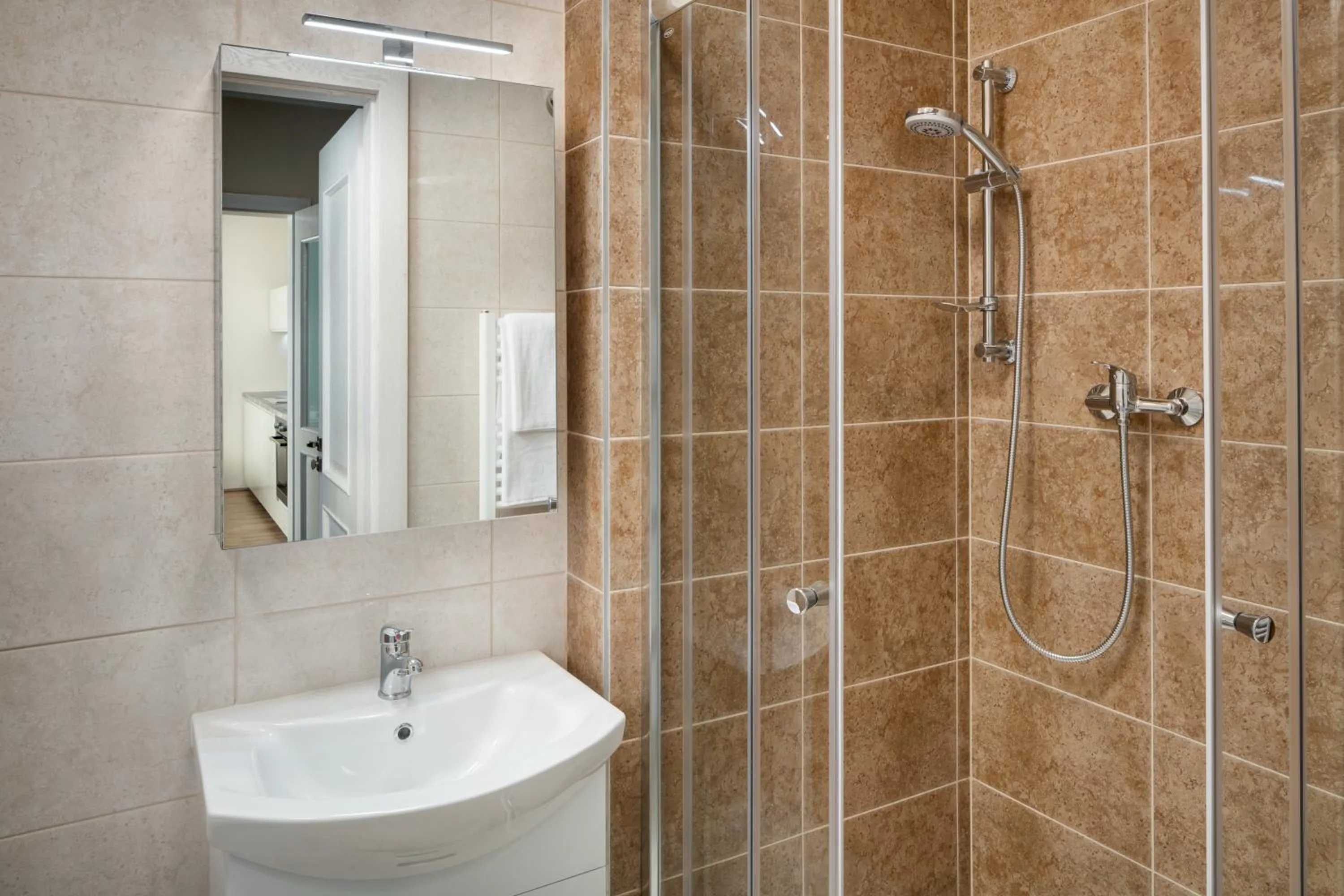 Shower in Louren Apartments