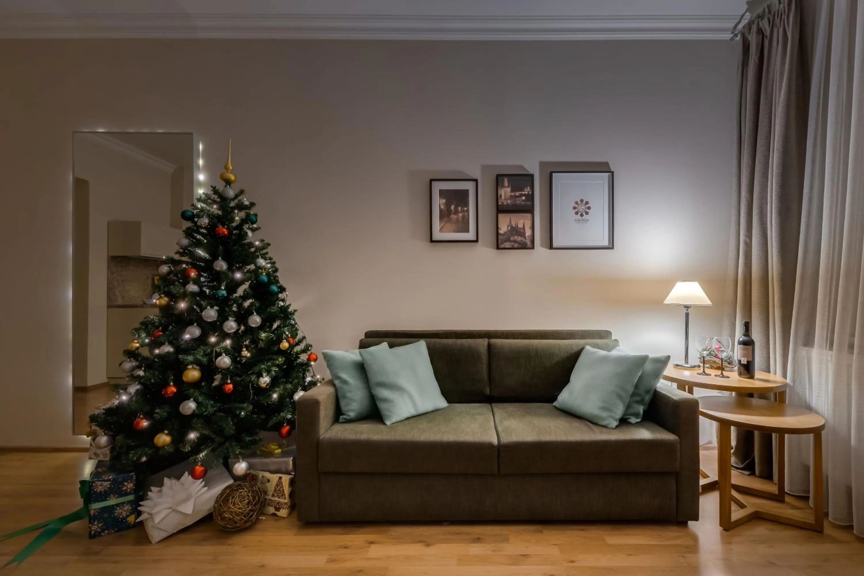 Living room in Louren Apartments