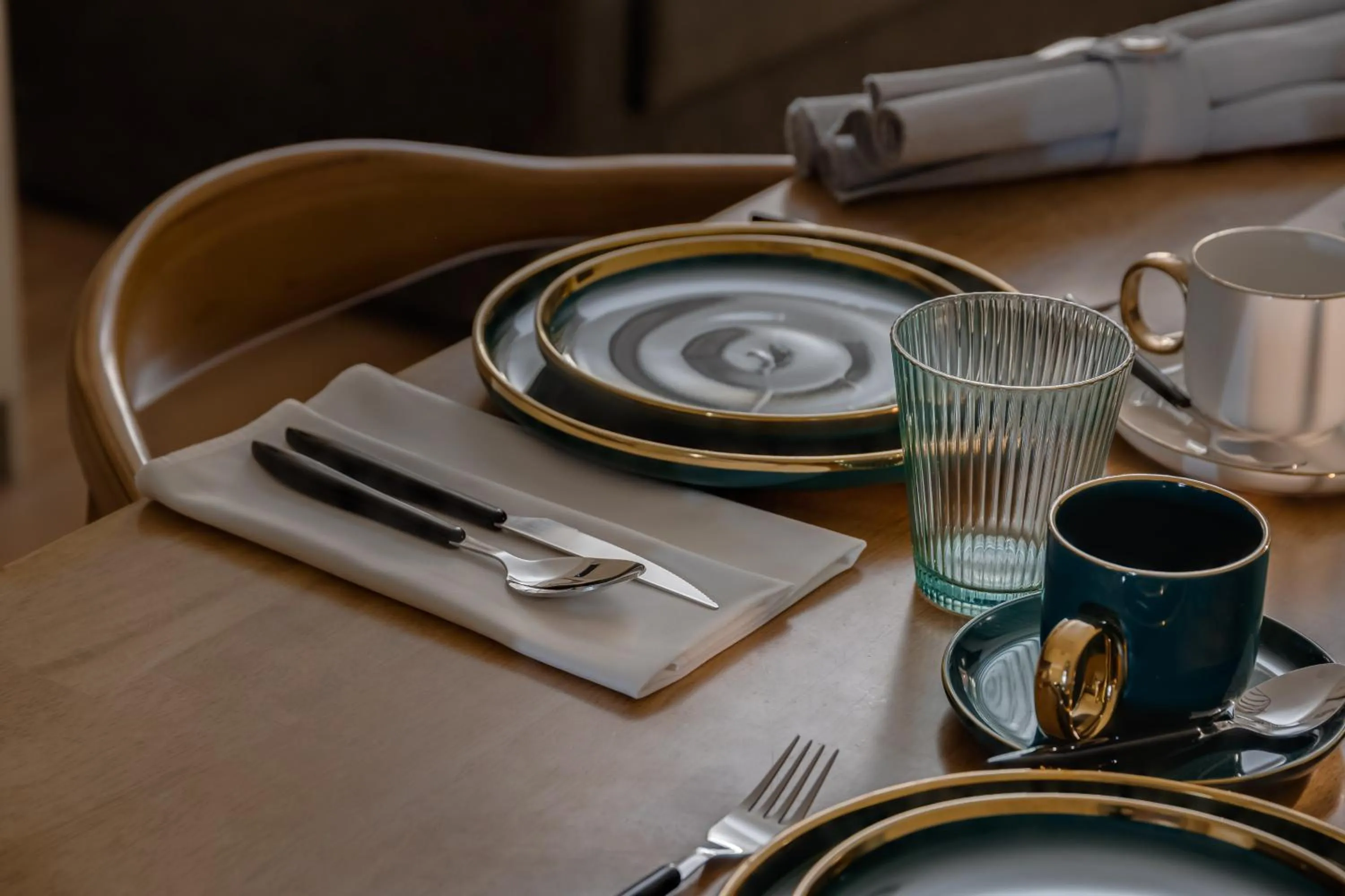 Dining area in Louren Apartments