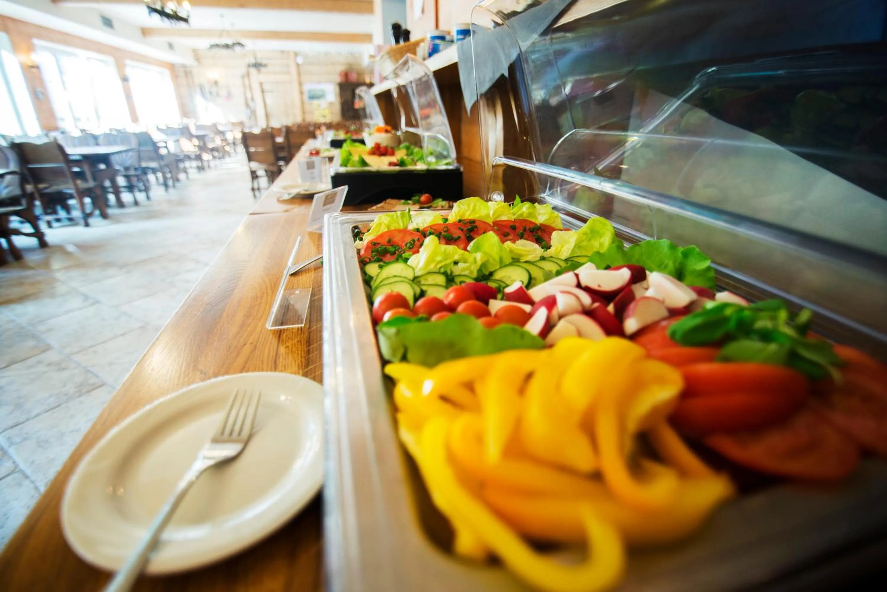 Buffet breakfast in Hotel Biathlon Sport & Spa