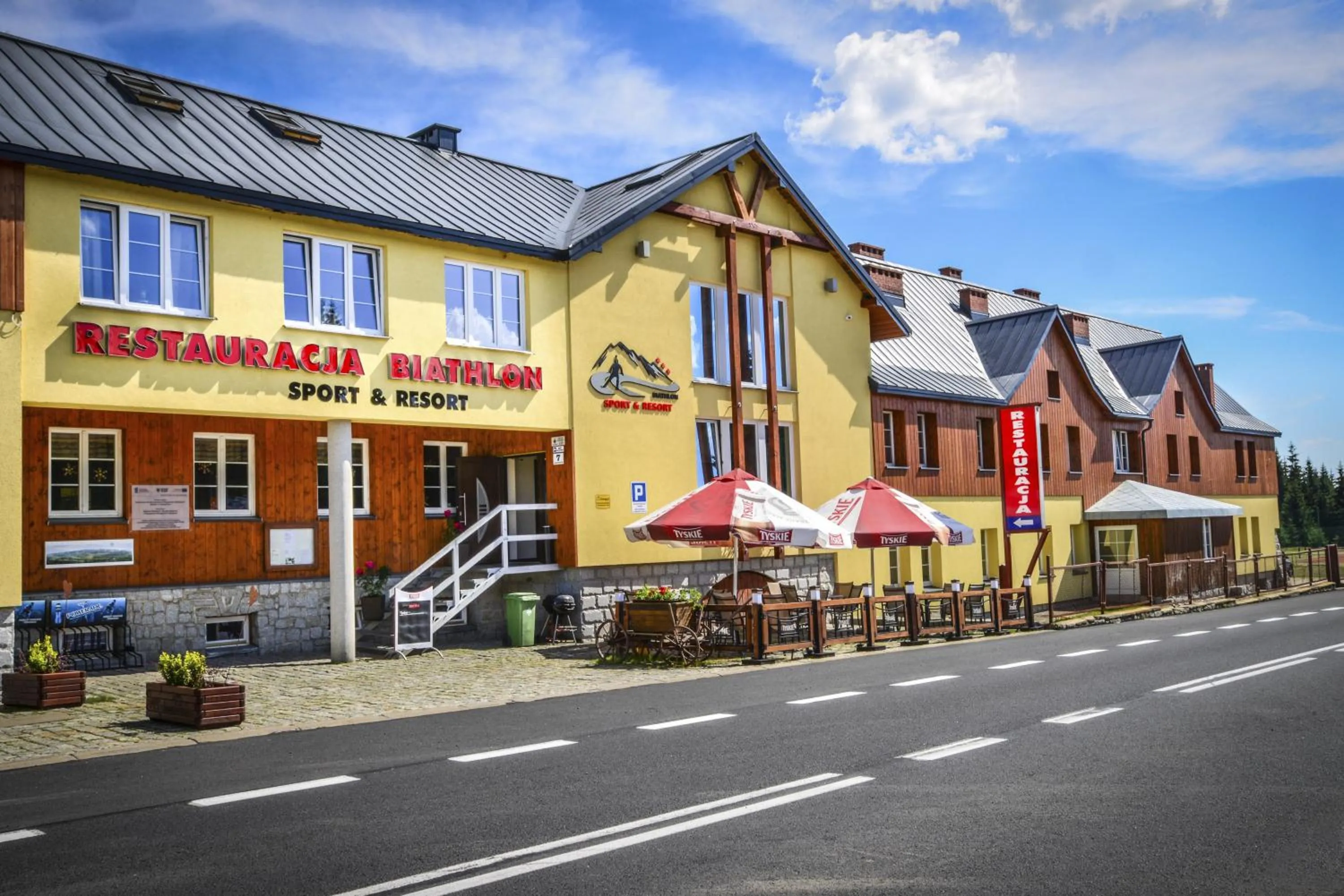 Facade/entrance in Hotel Biathlon Sport & Spa