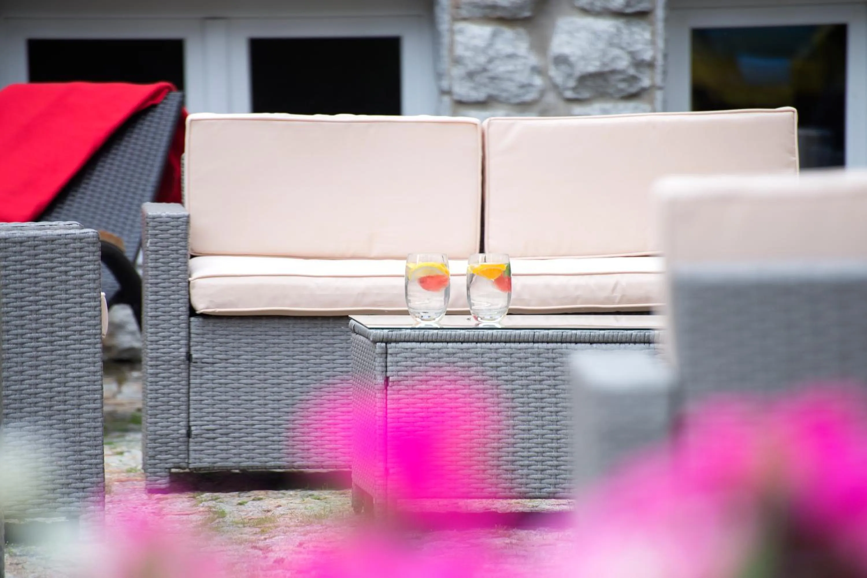 Patio in Hotel Biathlon Sport & Spa