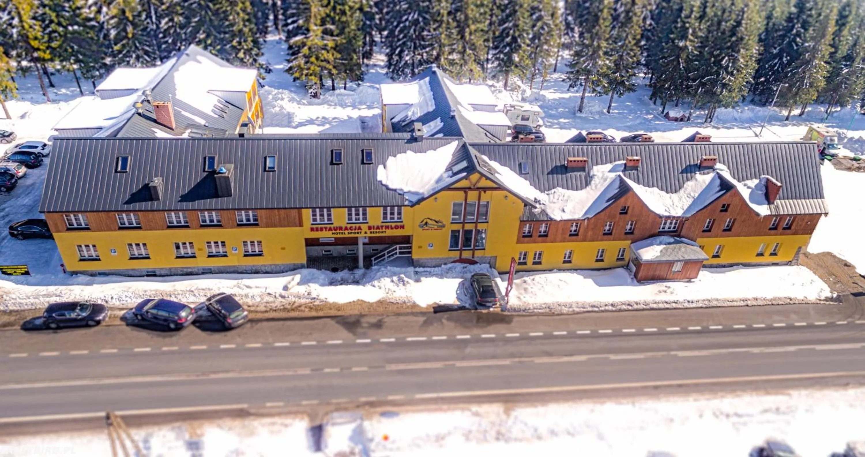 Bird's eye view in Hotel Biathlon Sport & Spa
