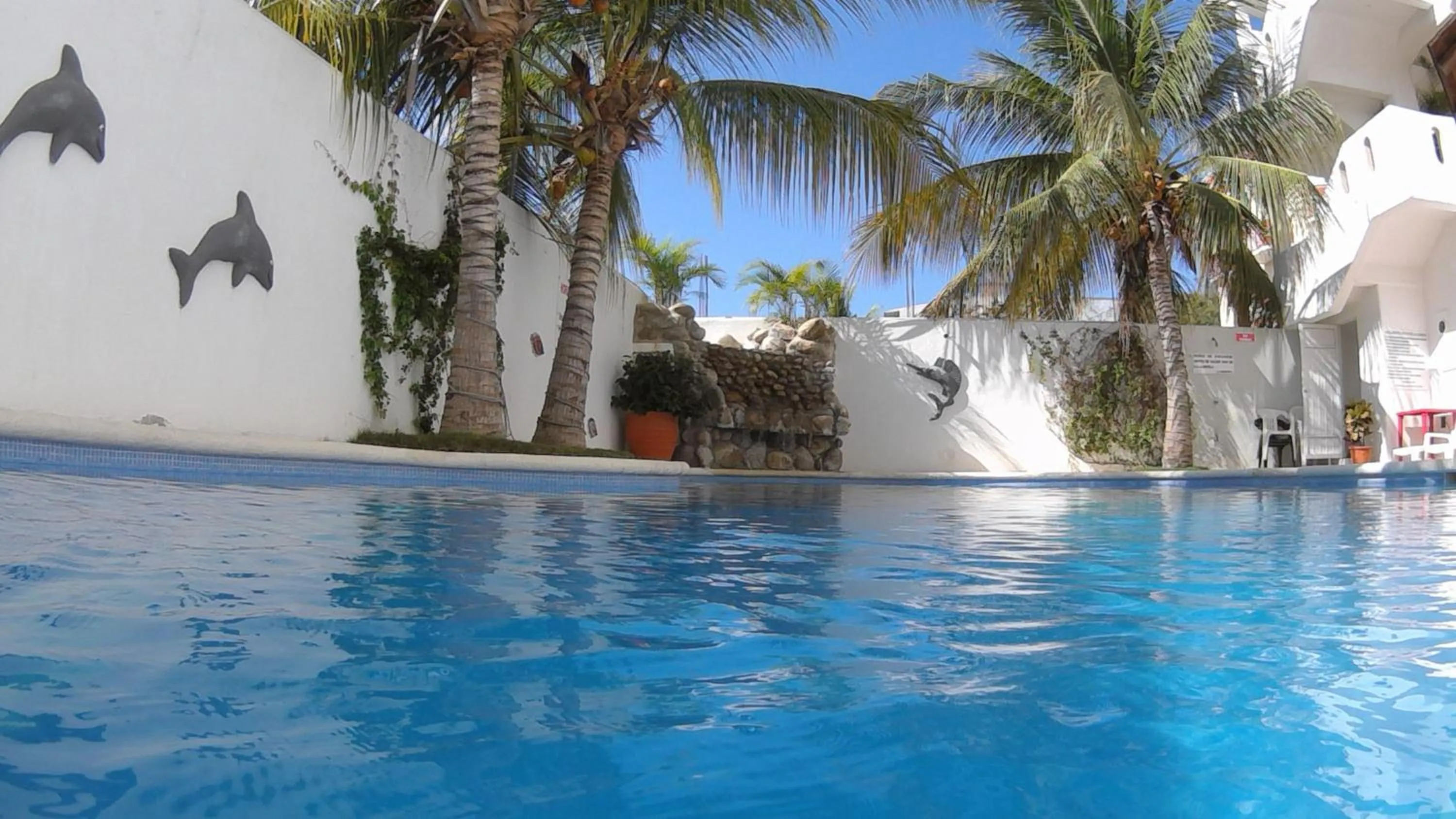 Swimming pool in Hotel Bahia Huatulco