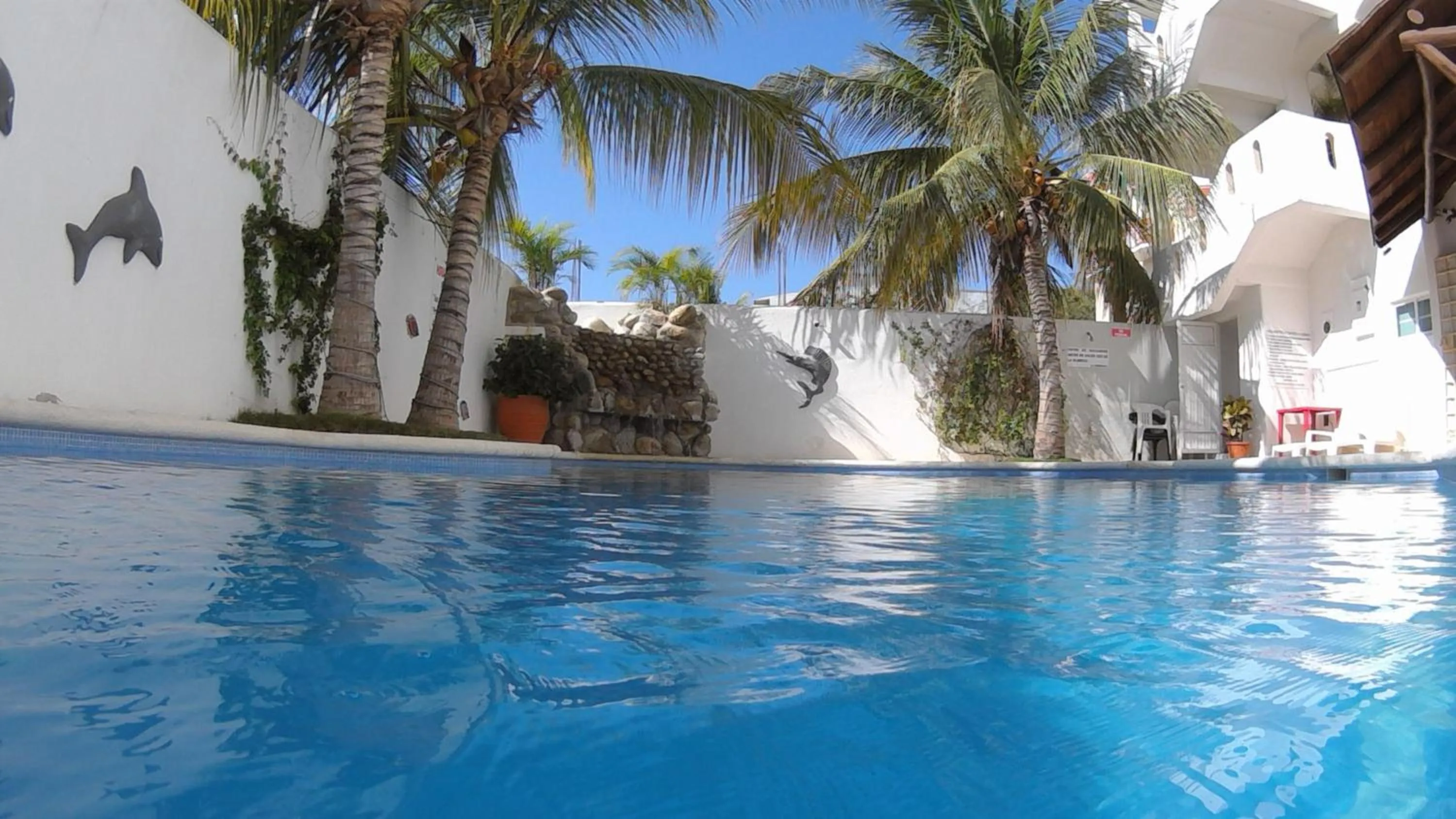Swimming pool in Hotel Bahia Huatulco