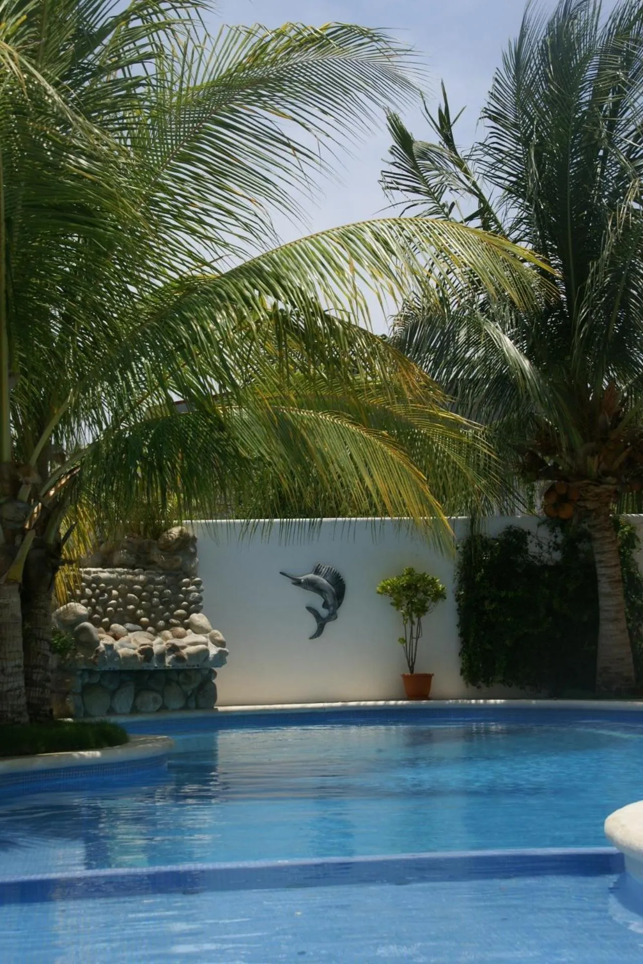 Swimming pool in Hotel Bahia Huatulco