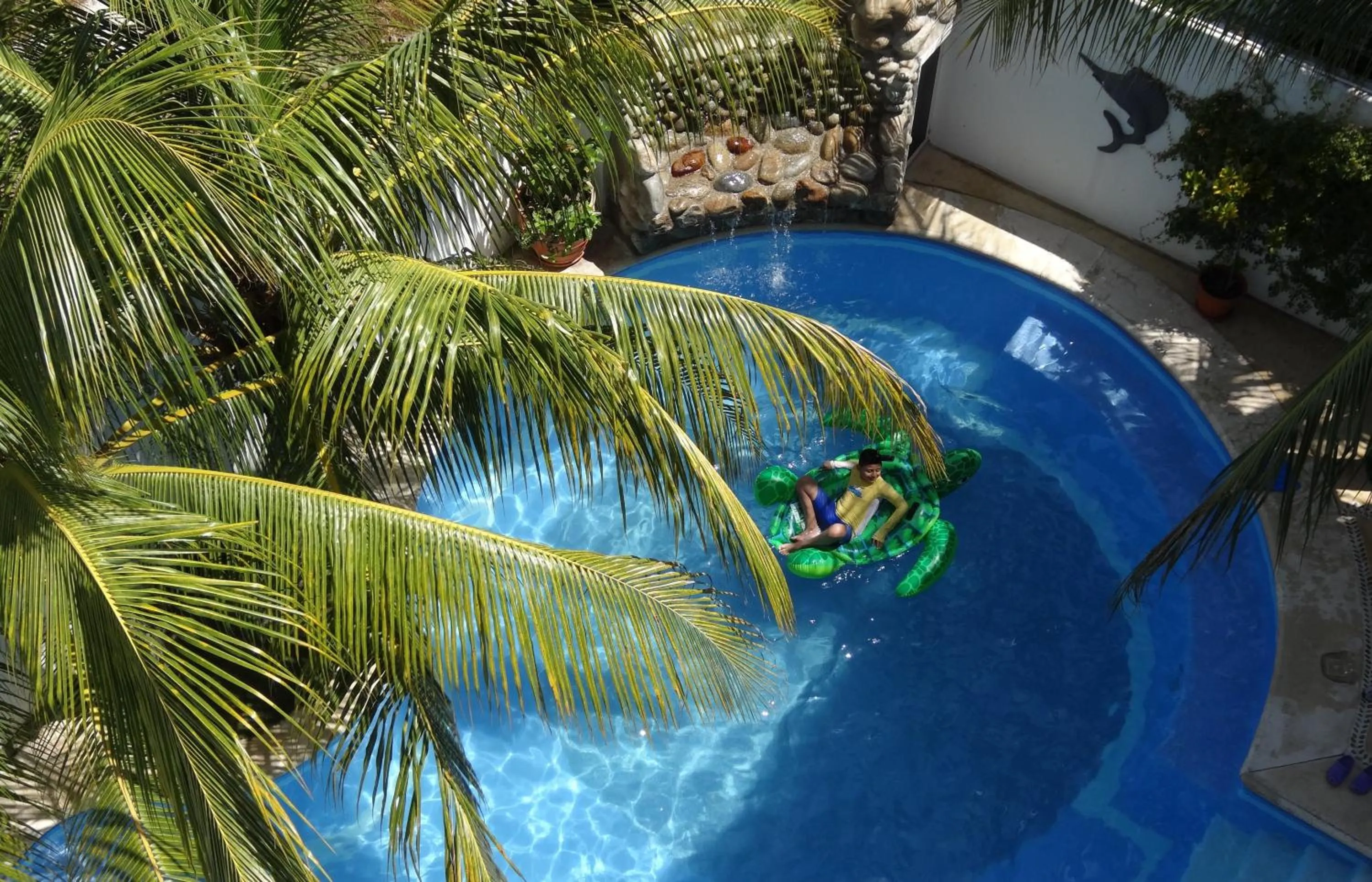 Swimming pool in Hotel Bahia Huatulco