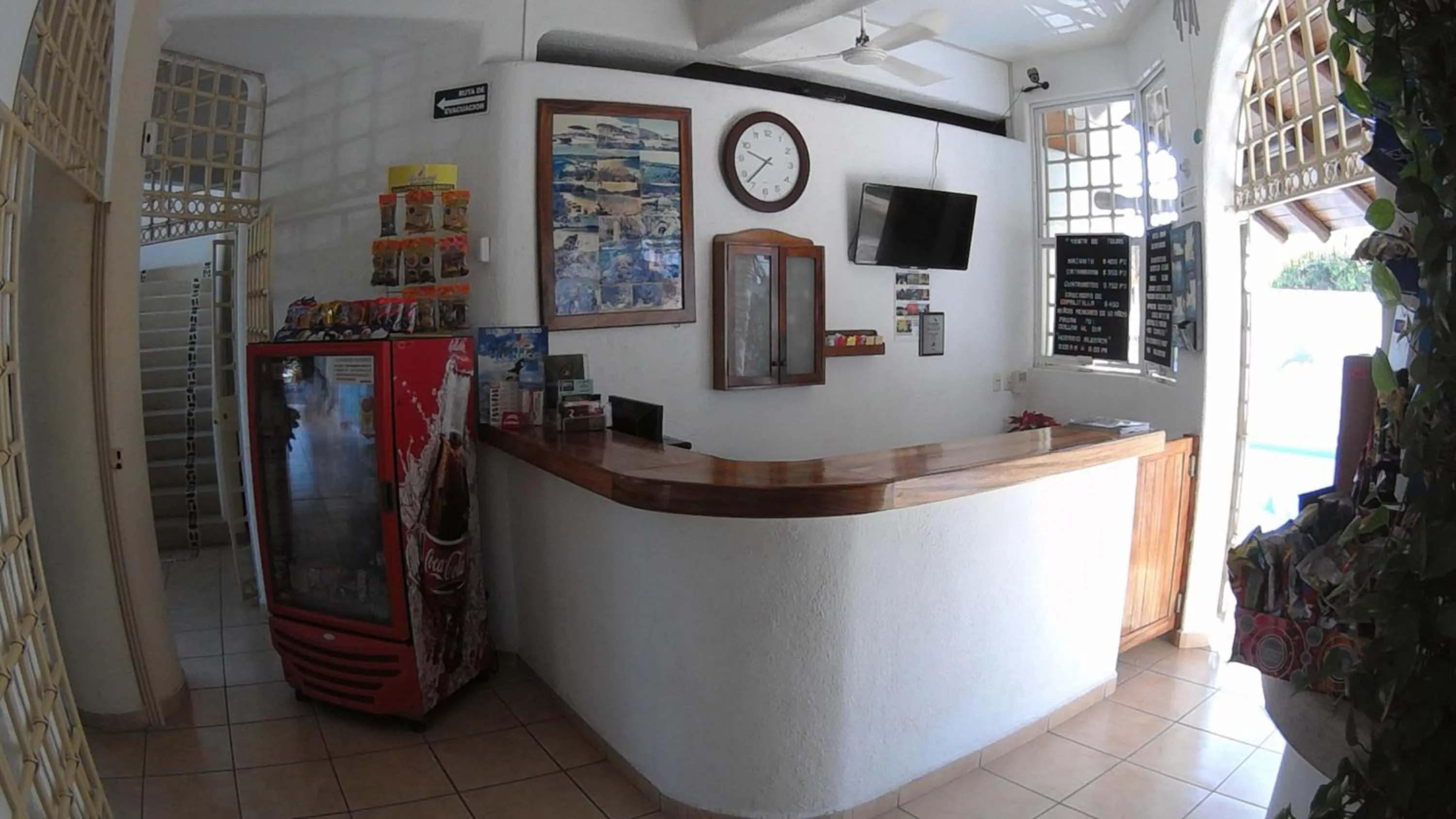 Lobby or reception in Hotel Bahia Huatulco
