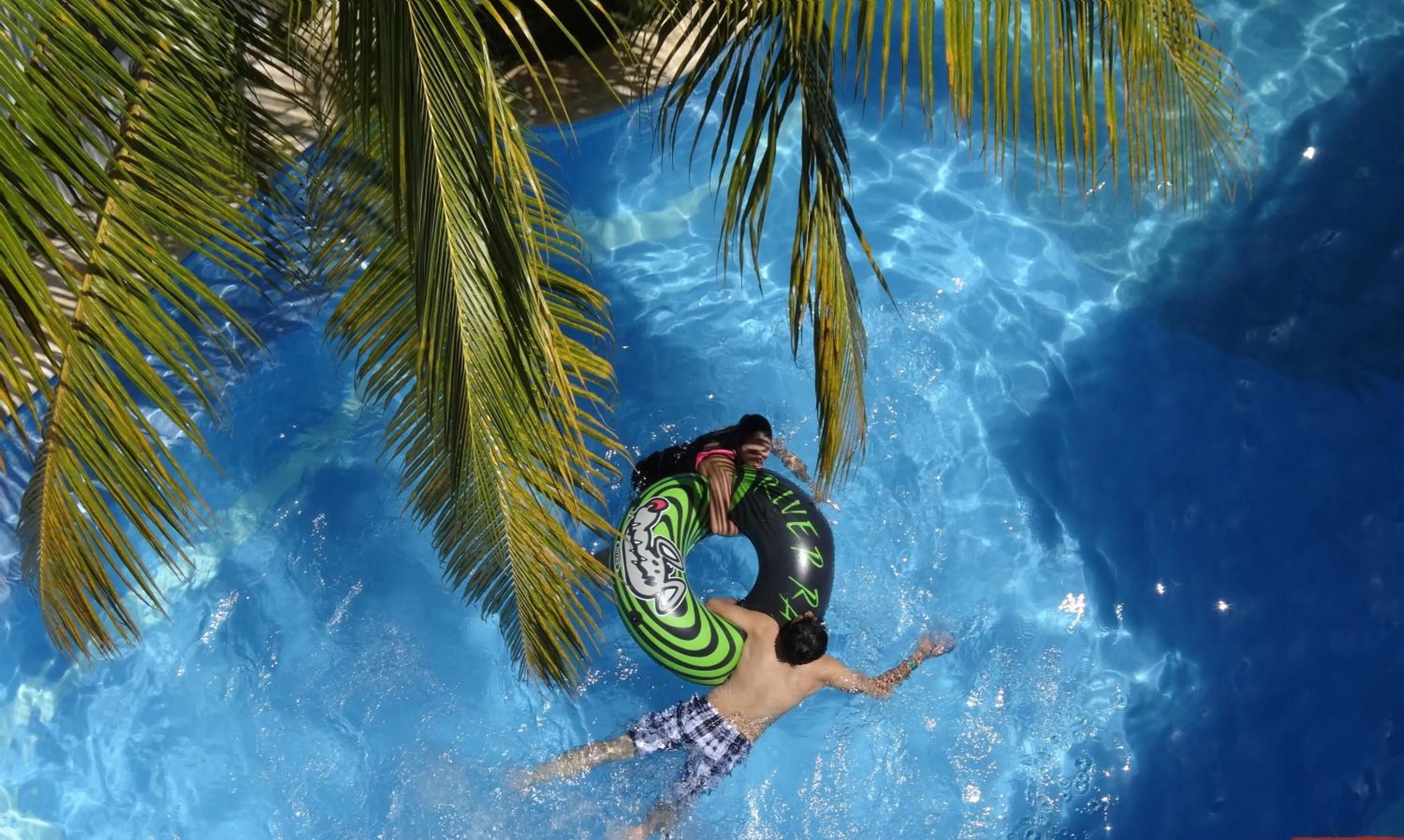 Swimming pool in Hotel Bahia Huatulco
