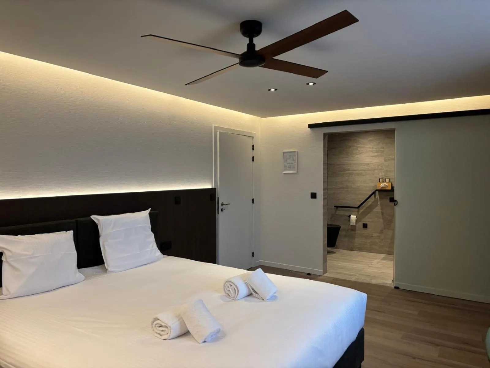 Bed in Hotel Cortina