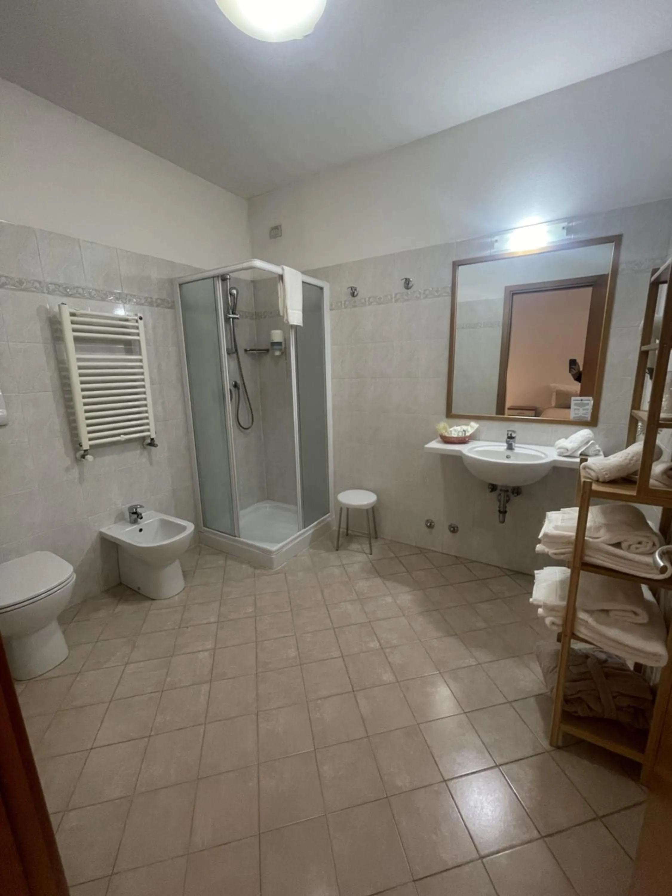 Bathroom in Hotel Petrarca