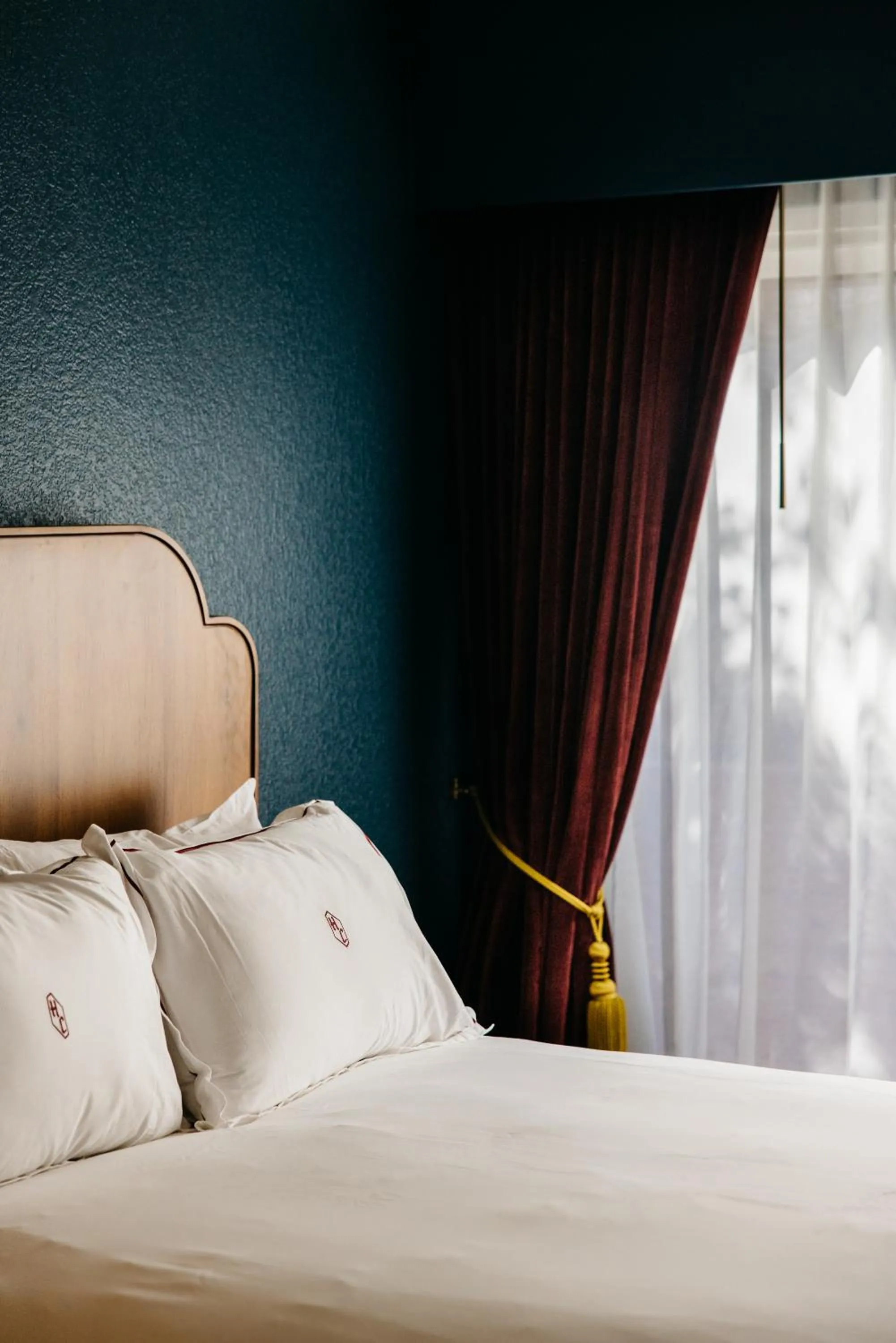 Bed in The Hotel Chalet at The Choo Choo