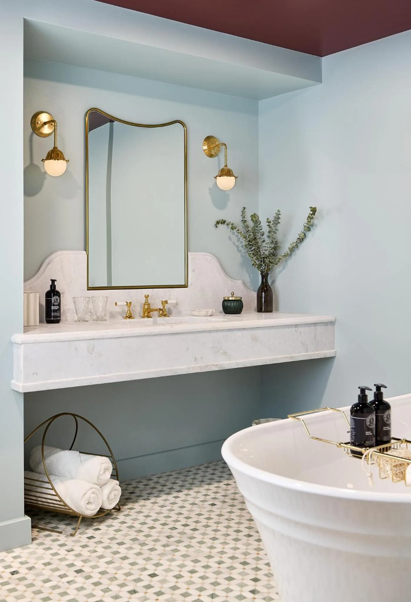 Bathroom in The Hotel Chalet at The Choo Choo