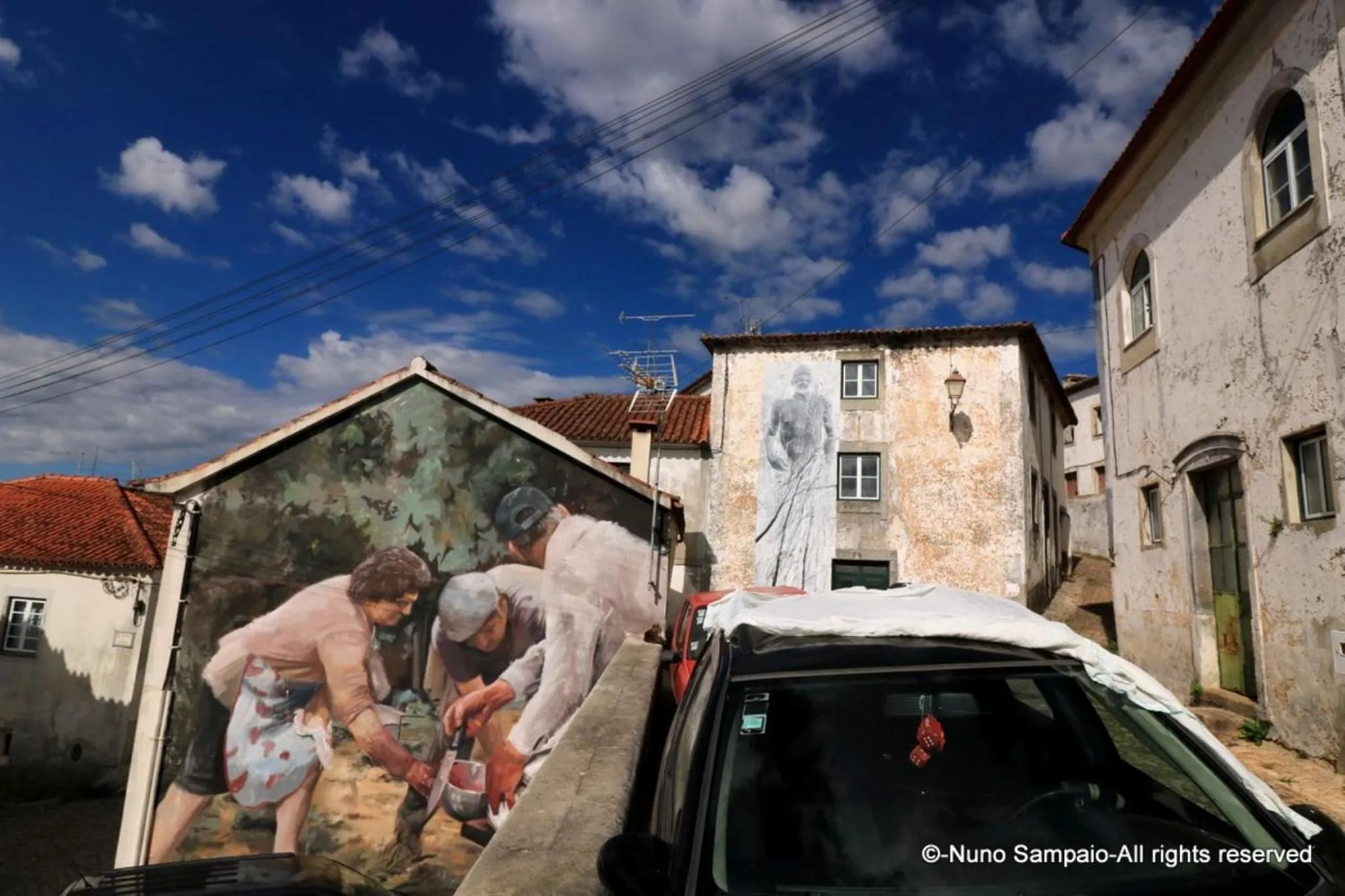 Quiet street view in Hotel Rota Malhoa