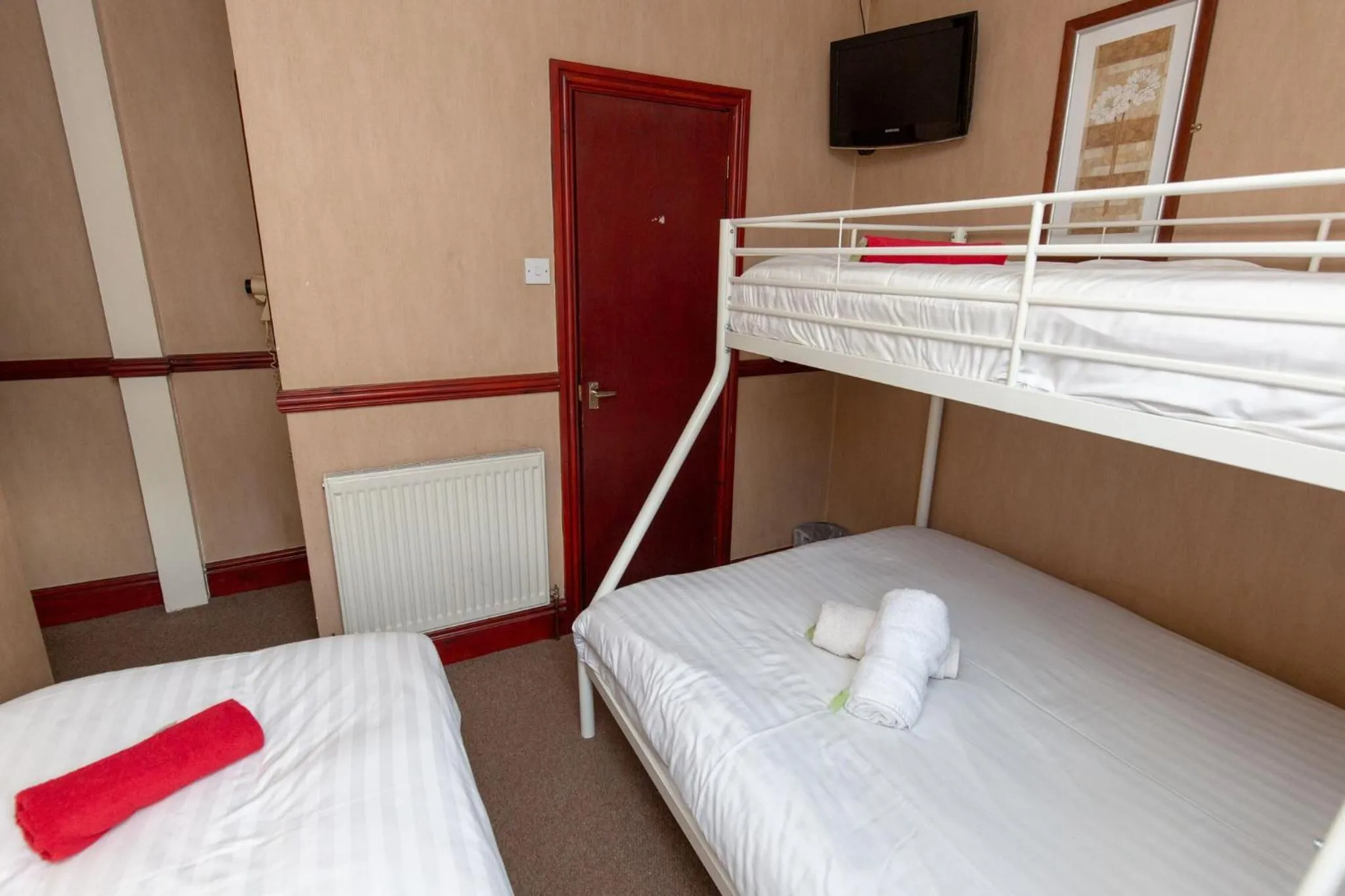 Bed in The Riviera Hotel