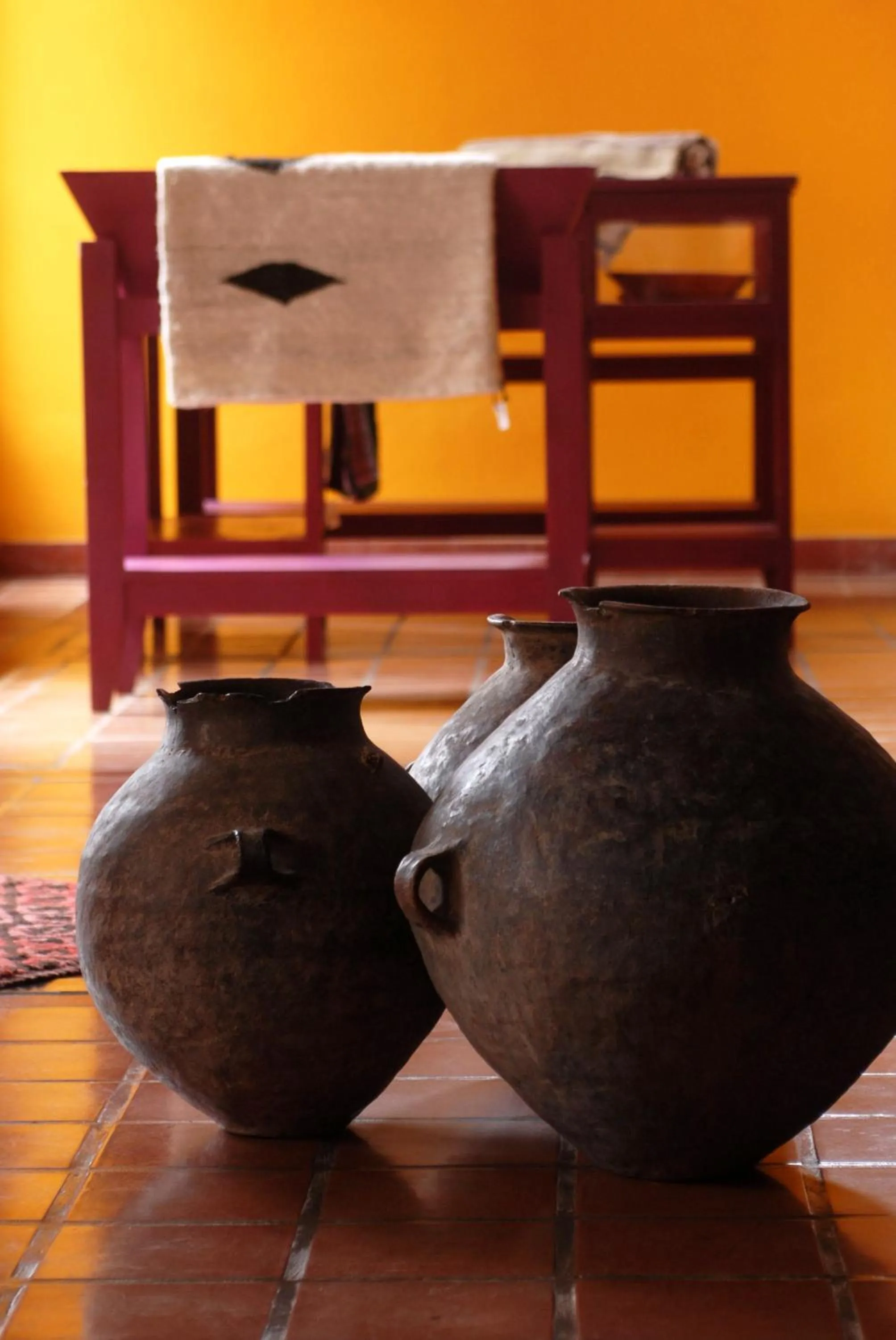 Decorative detail in Hotel Iruya