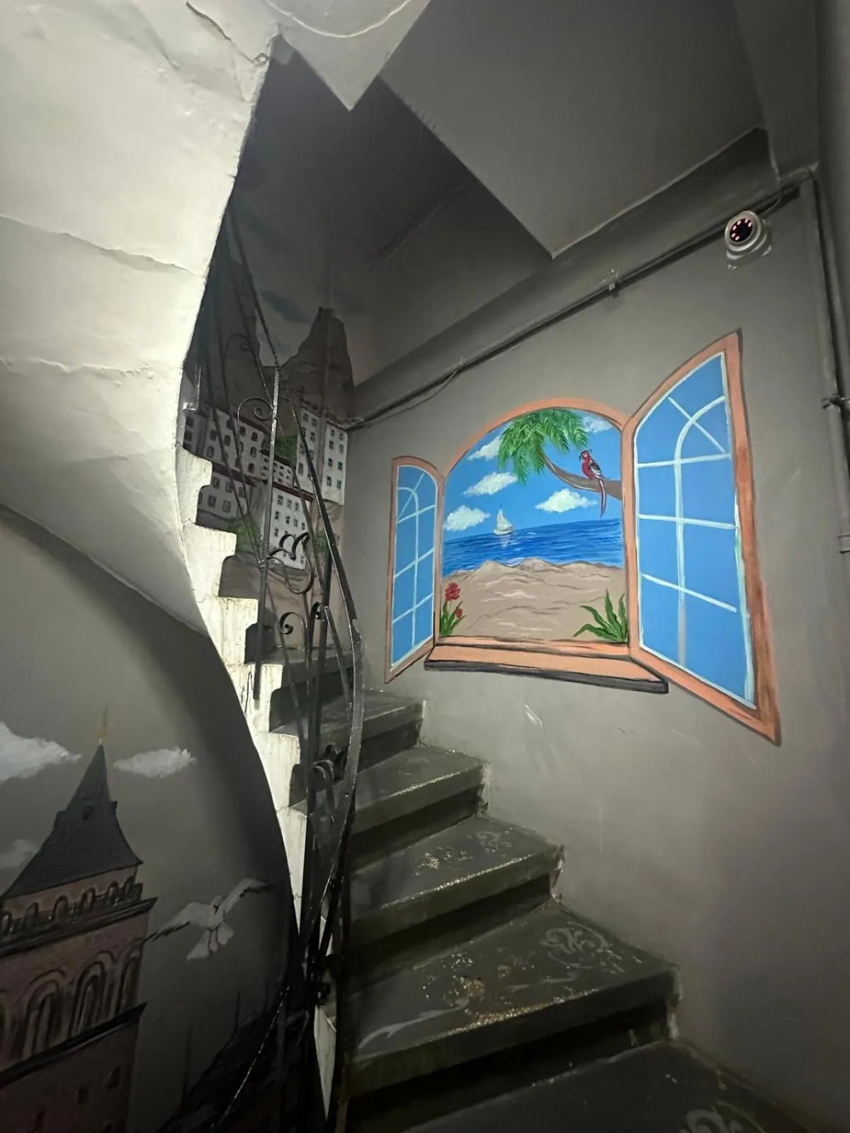 Property building in Happy Suite Boutique Hotel