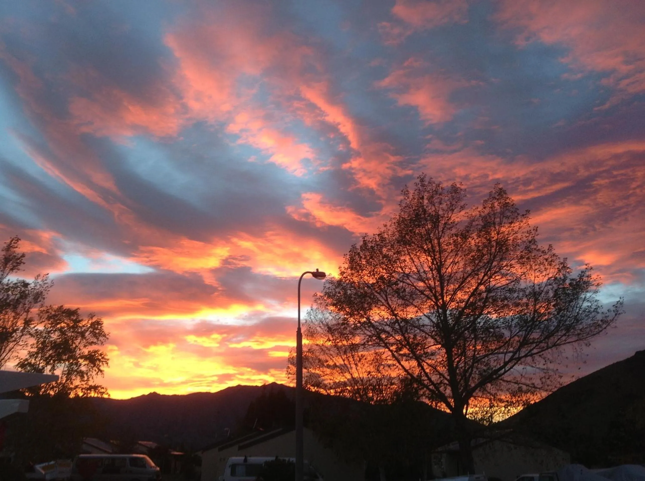 Sunset in Ahuriri Motels