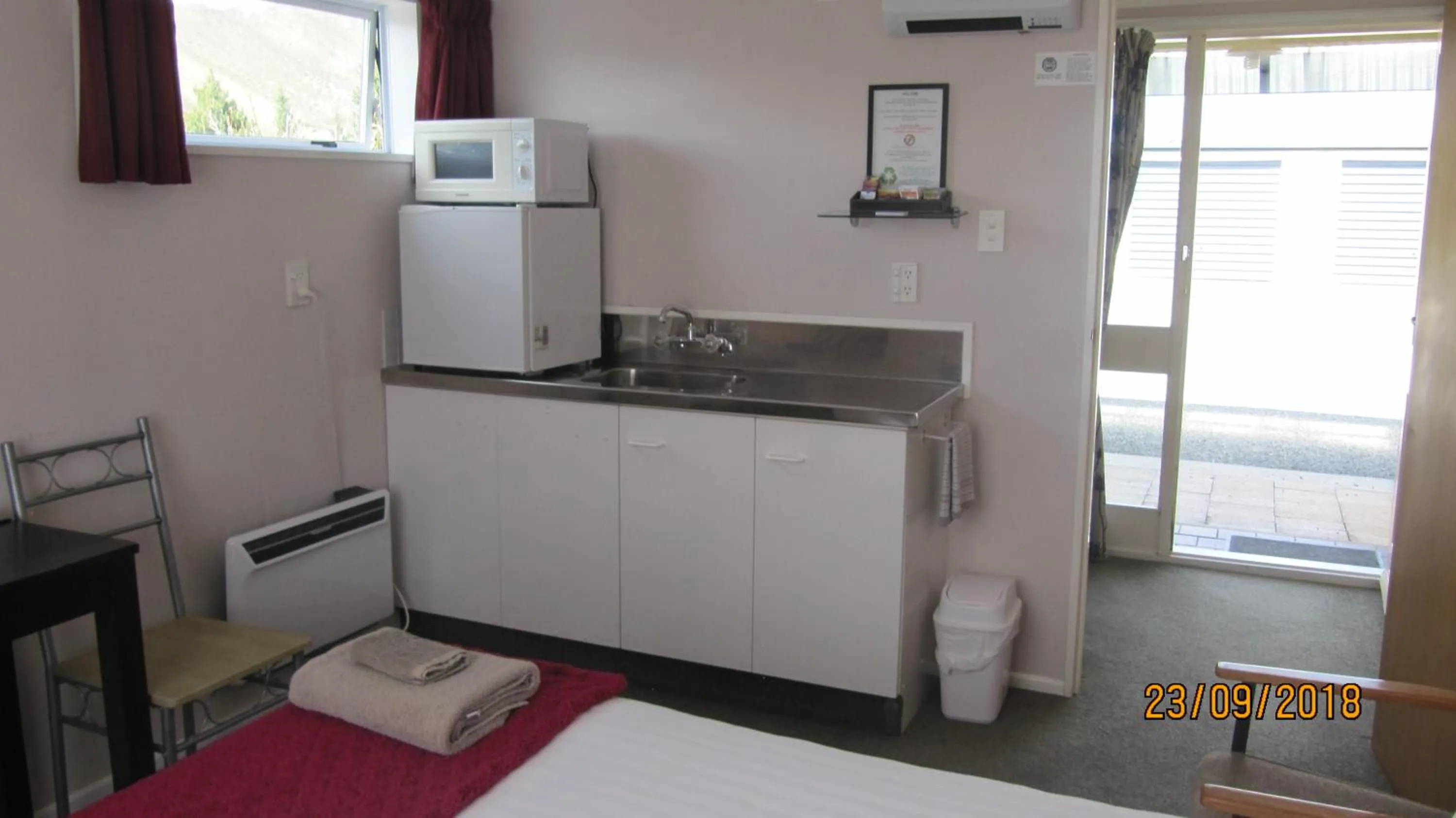 Kitchen or kitchenette in Ahuriri Motels