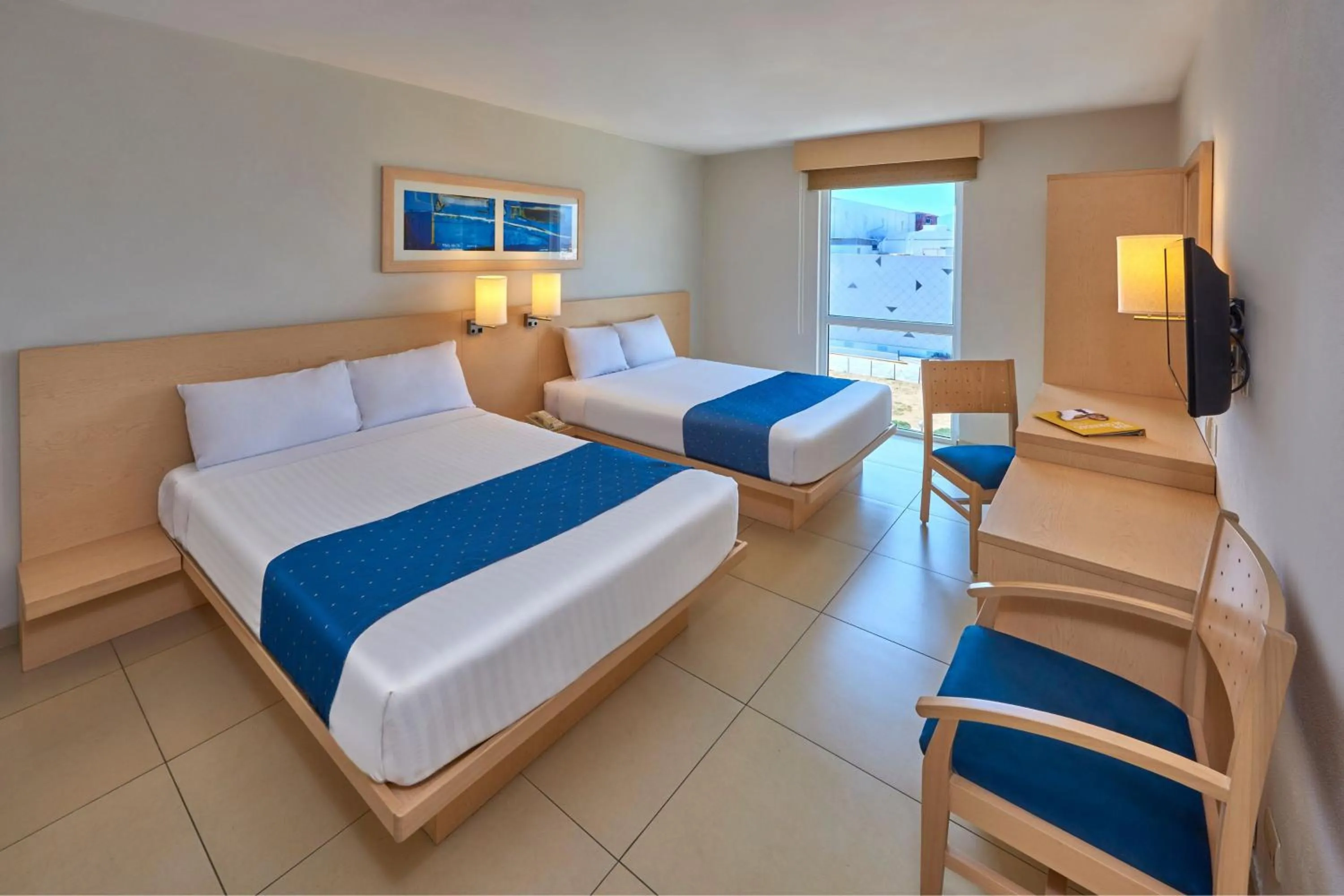 Bedroom, Bed in City Express by Marriott Manzanillo