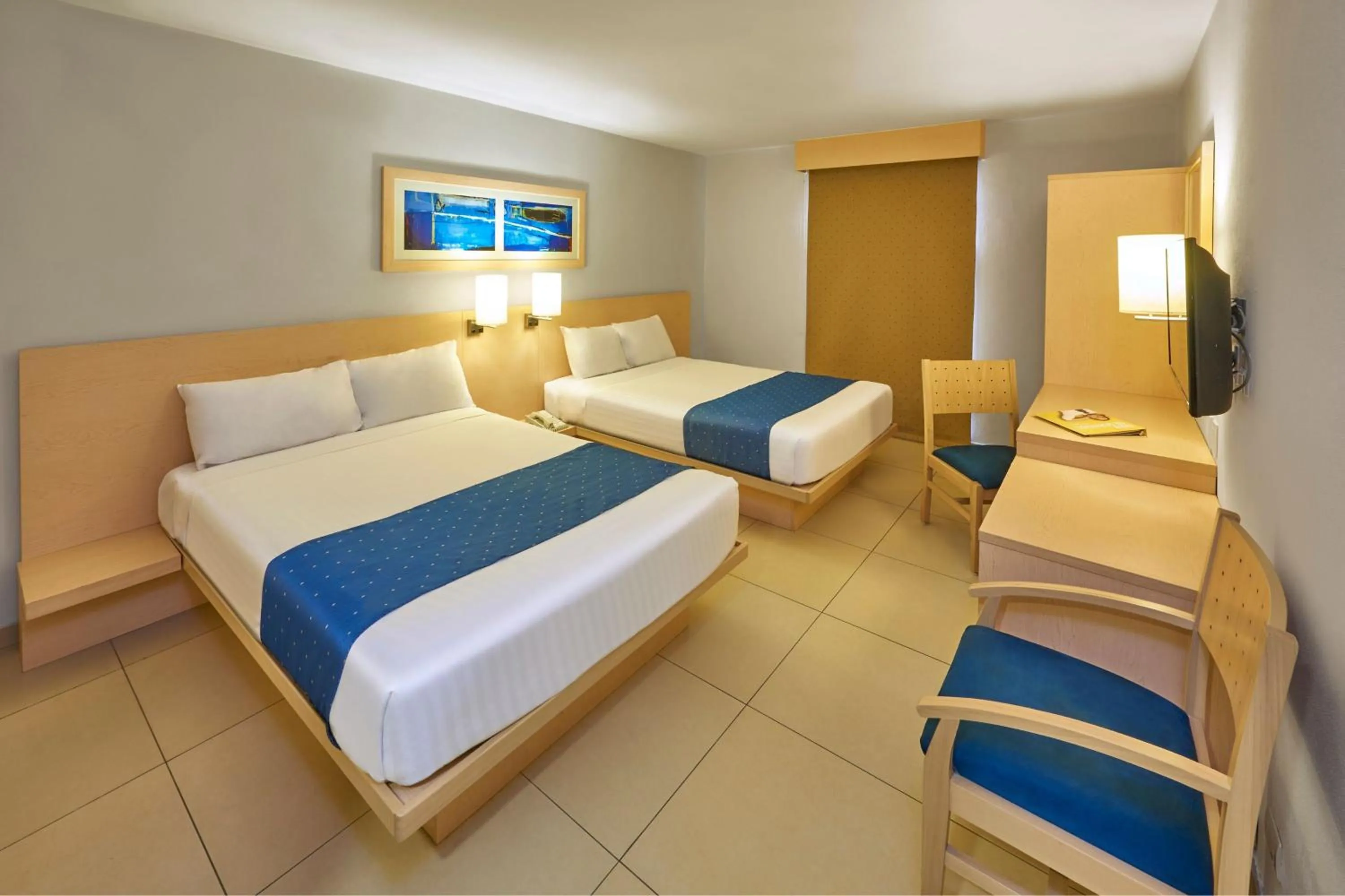 Bedroom, Bed in City Express by Marriott Manzanillo
