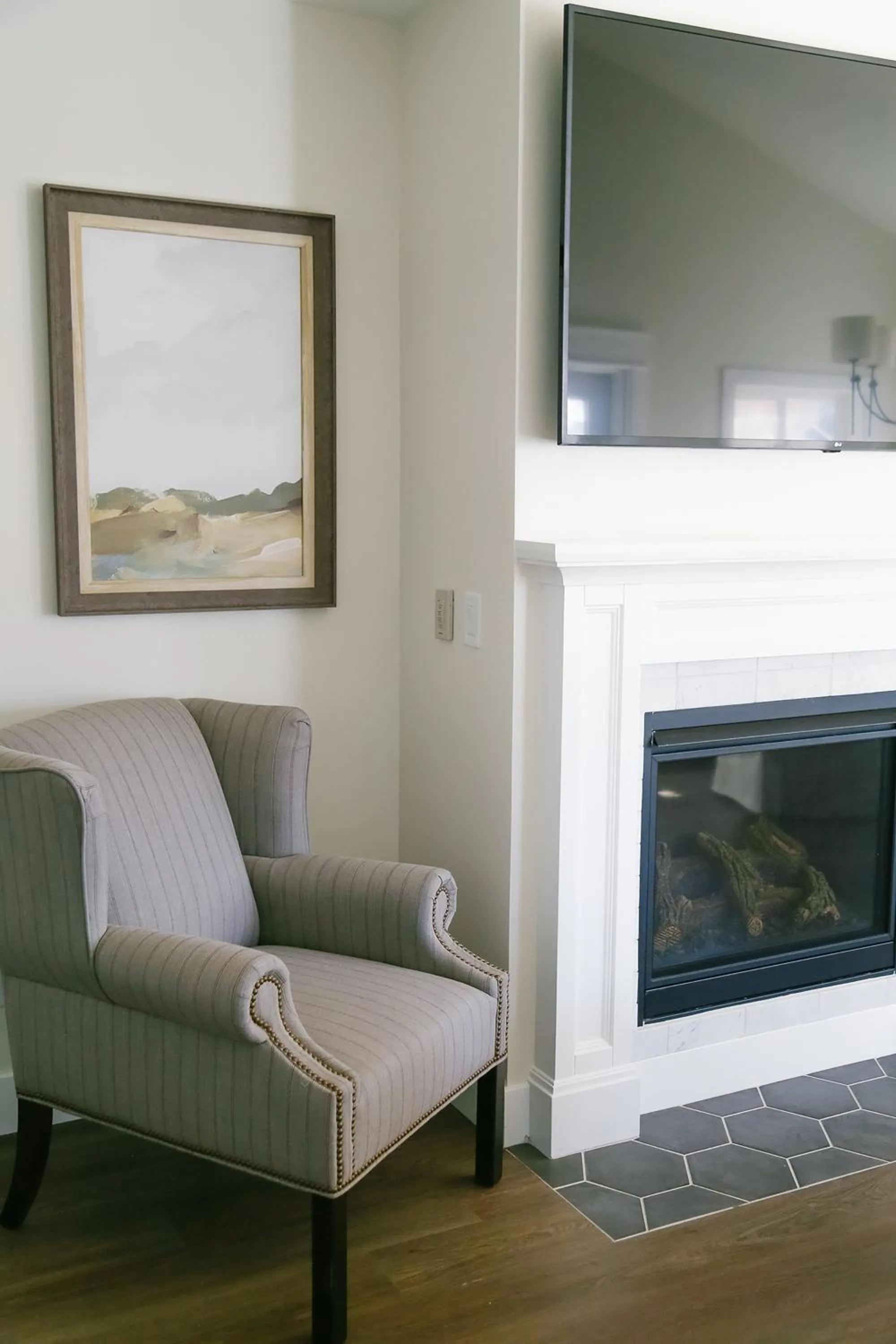 Seating area in Homestead Midway Utah