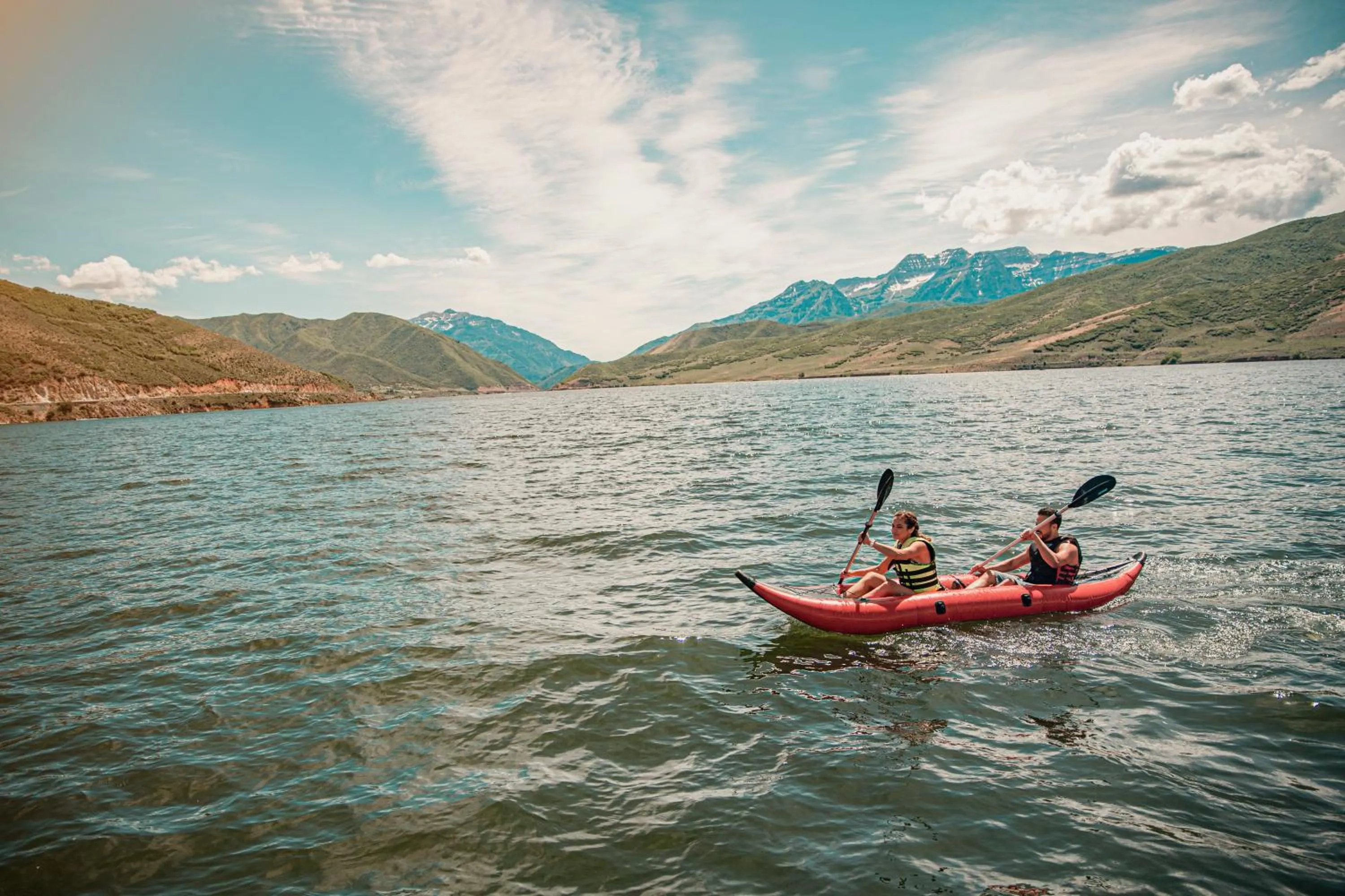 Spring in Homestead Midway Utah