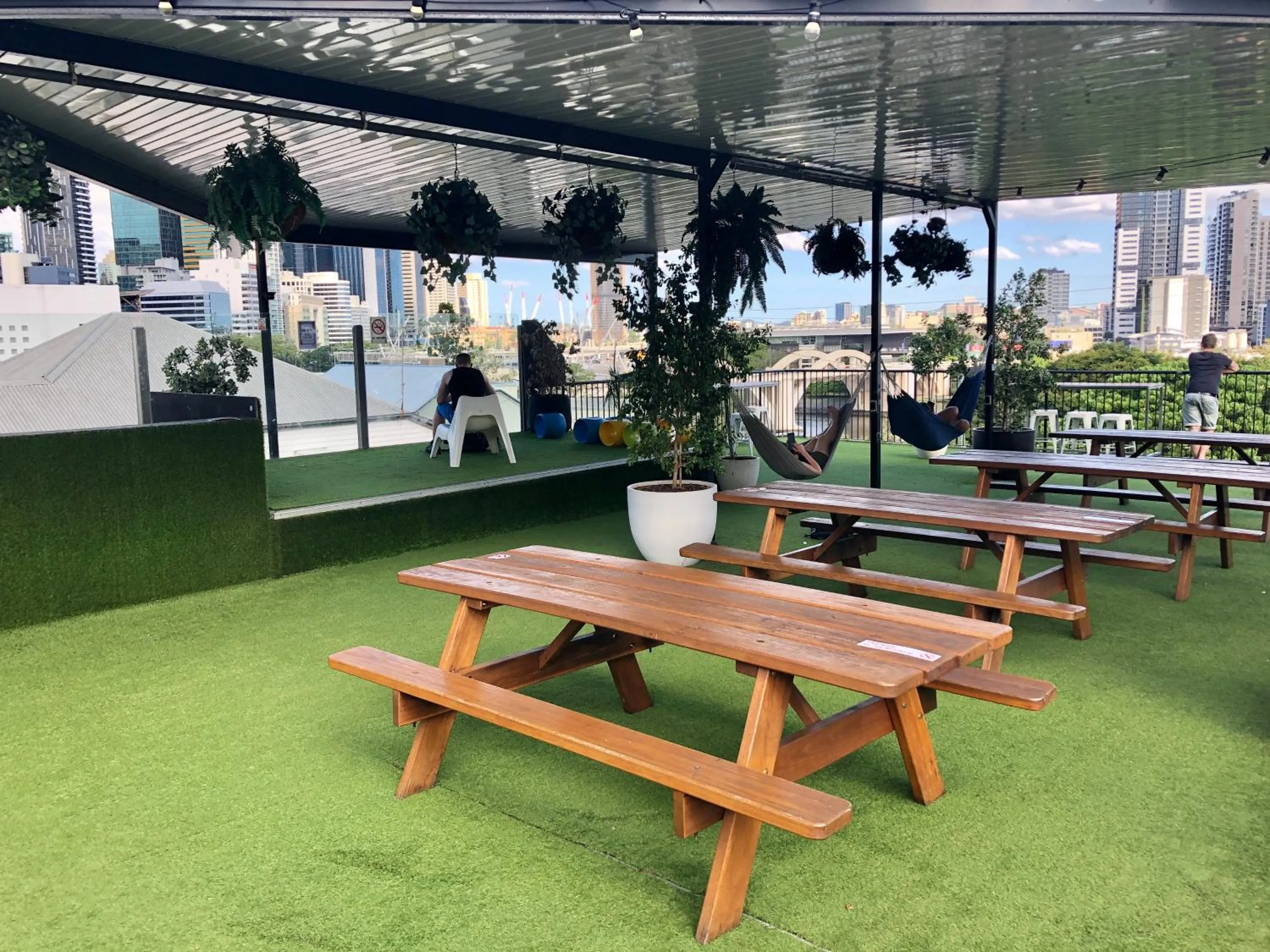 Balcony/Terrace in City Backpackers HQ