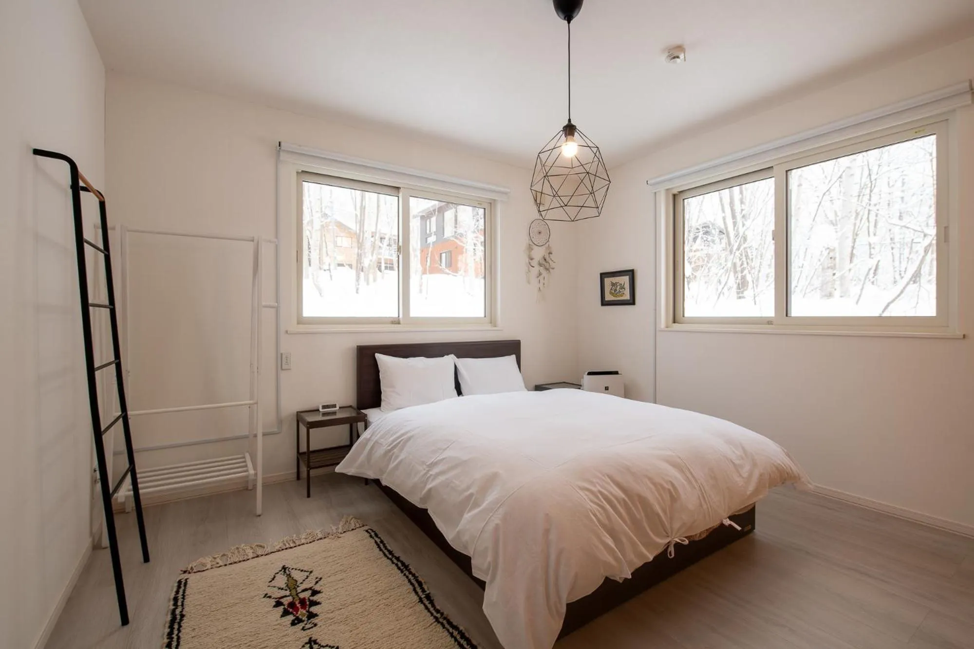 Bed in Country Inn Milky House