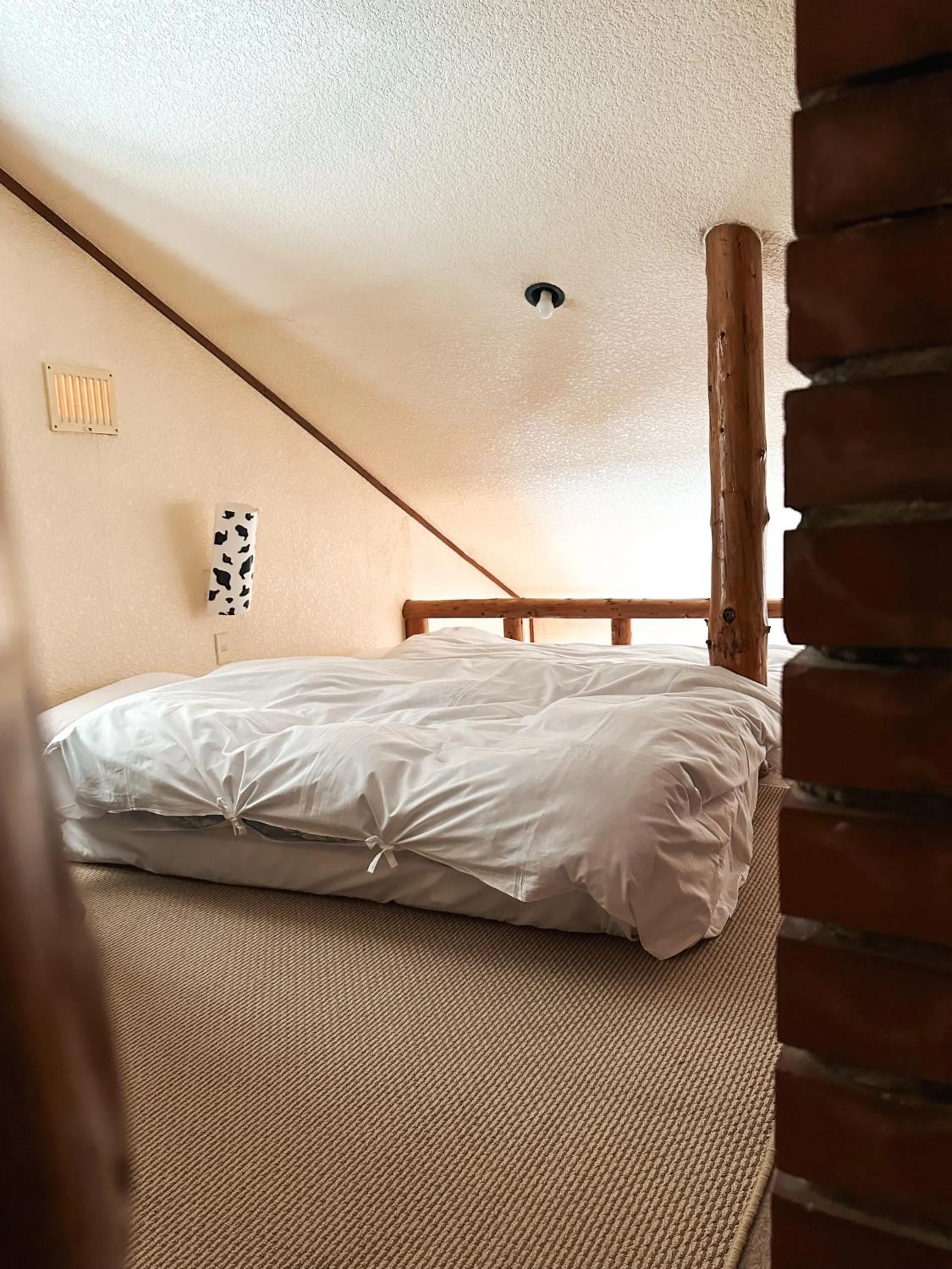 Bed in Country Inn Milky House