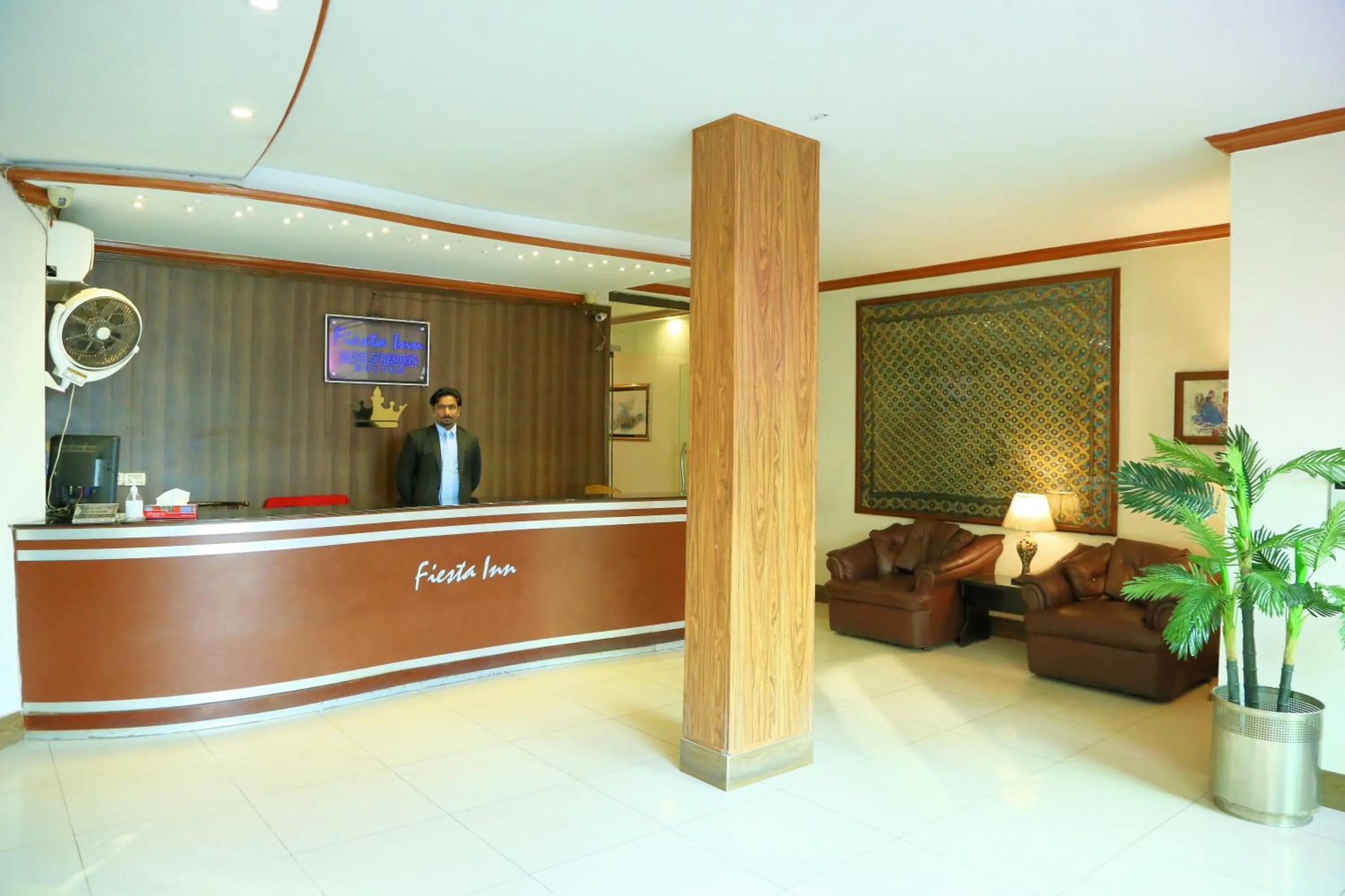 Staff in Fiesta Inn Hotel & Resorts Multan