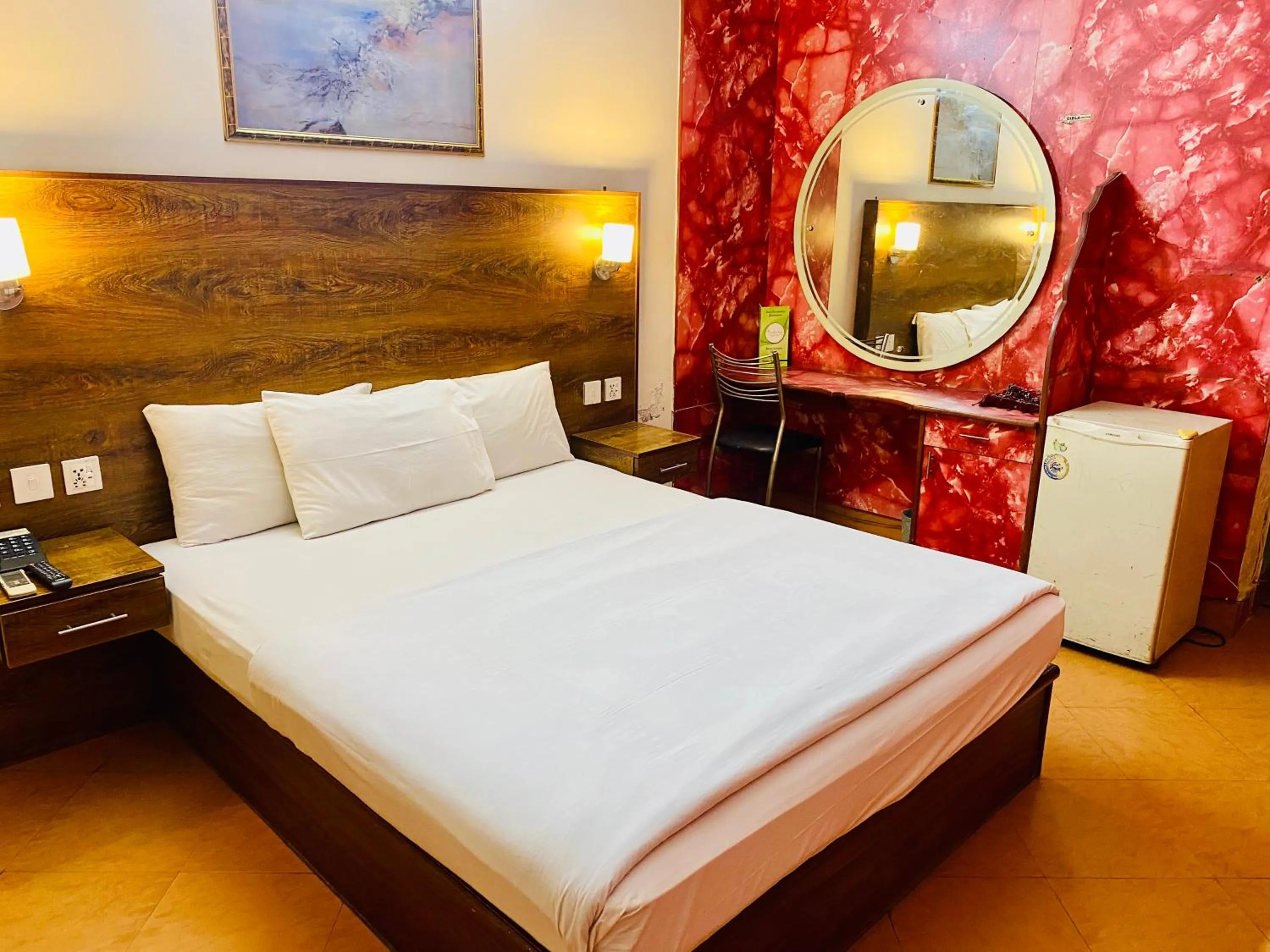 Bed in Fiesta Inn Hotel & Resorts Multan