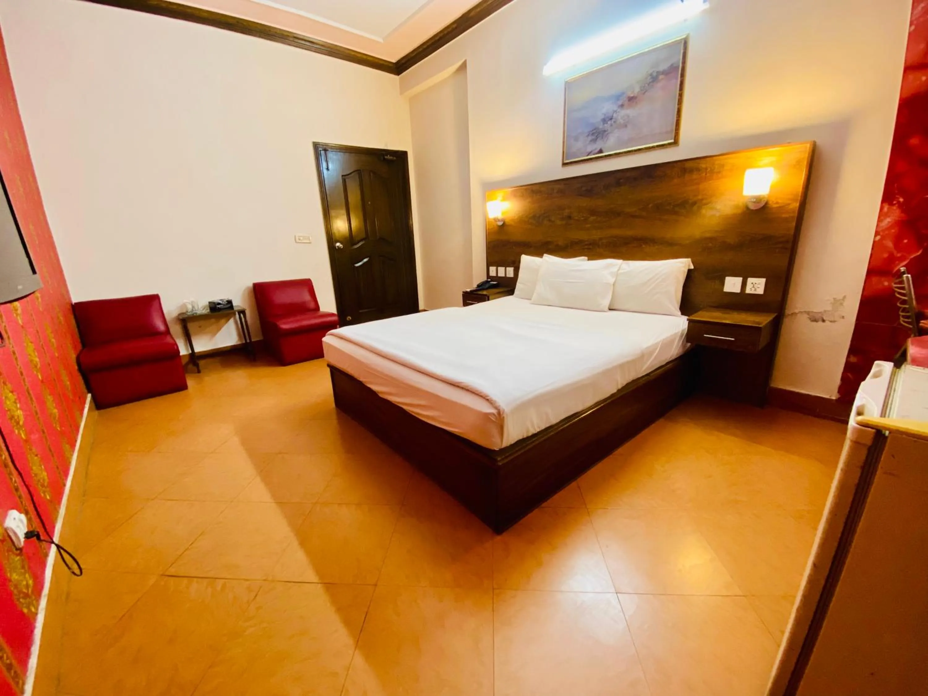 Bed in Fiesta Inn Hotel & Resorts Multan